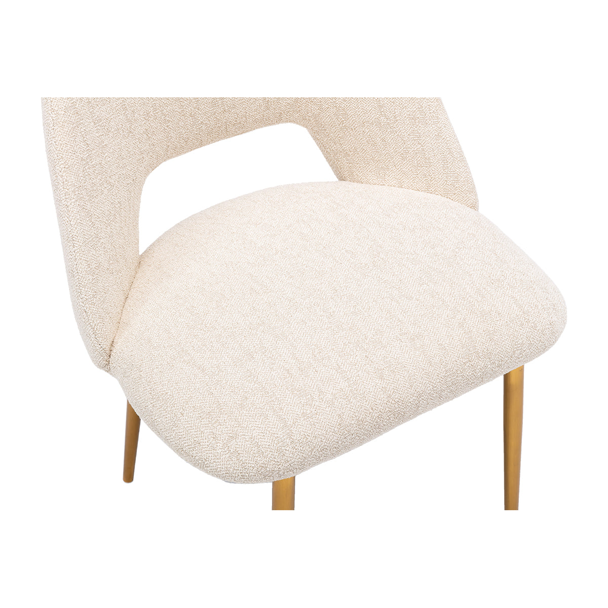 Belmont Fabric Dining Chair - Comfortable Modern Upholstered Seat for Kitchen, Dining Room & Office - Home & Restaurant Furniture