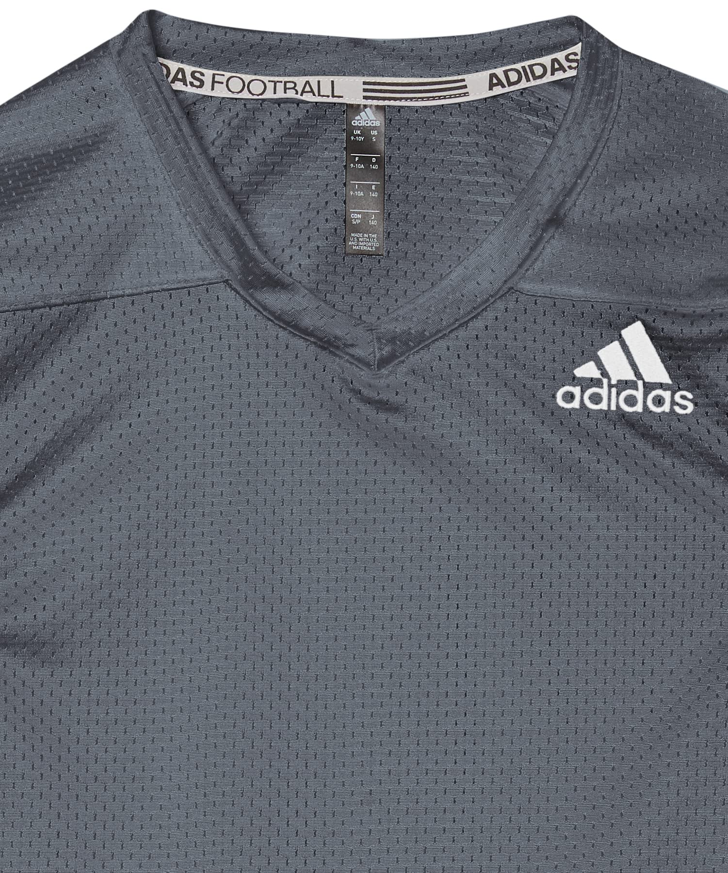 adidas Boys' Youth Football Practice Jersey - Lightweight & Breathable for Training & Games - Perfect for Football Practice, Team Sports & Youth Leagues