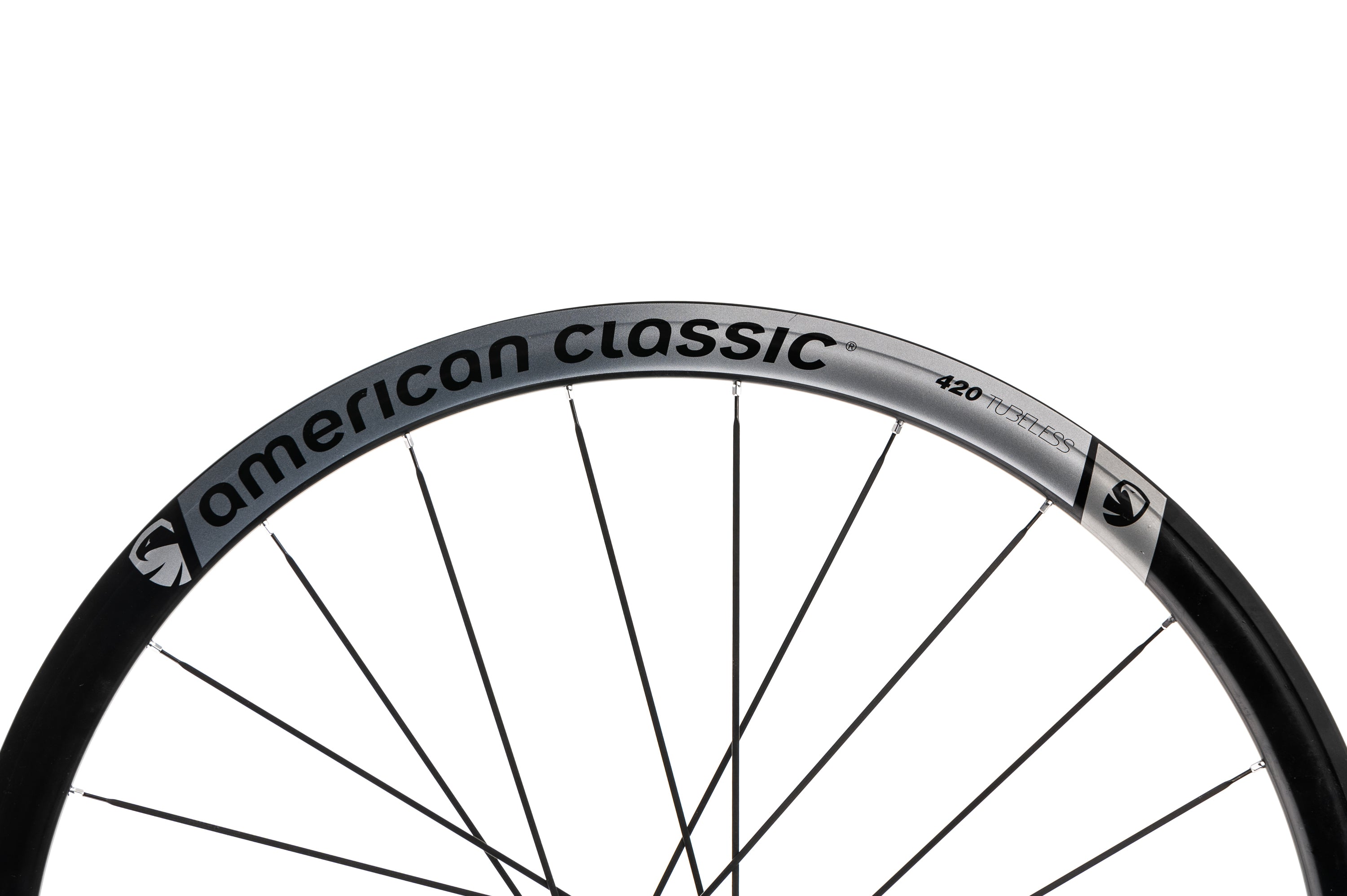 American Classic 420 Aero Disc Aluminum Tubeless 700c Wheelset - Lightweight Road Bike Wheels for Racing & Performance Cycling | Perfect for Road Racers & Triathletes