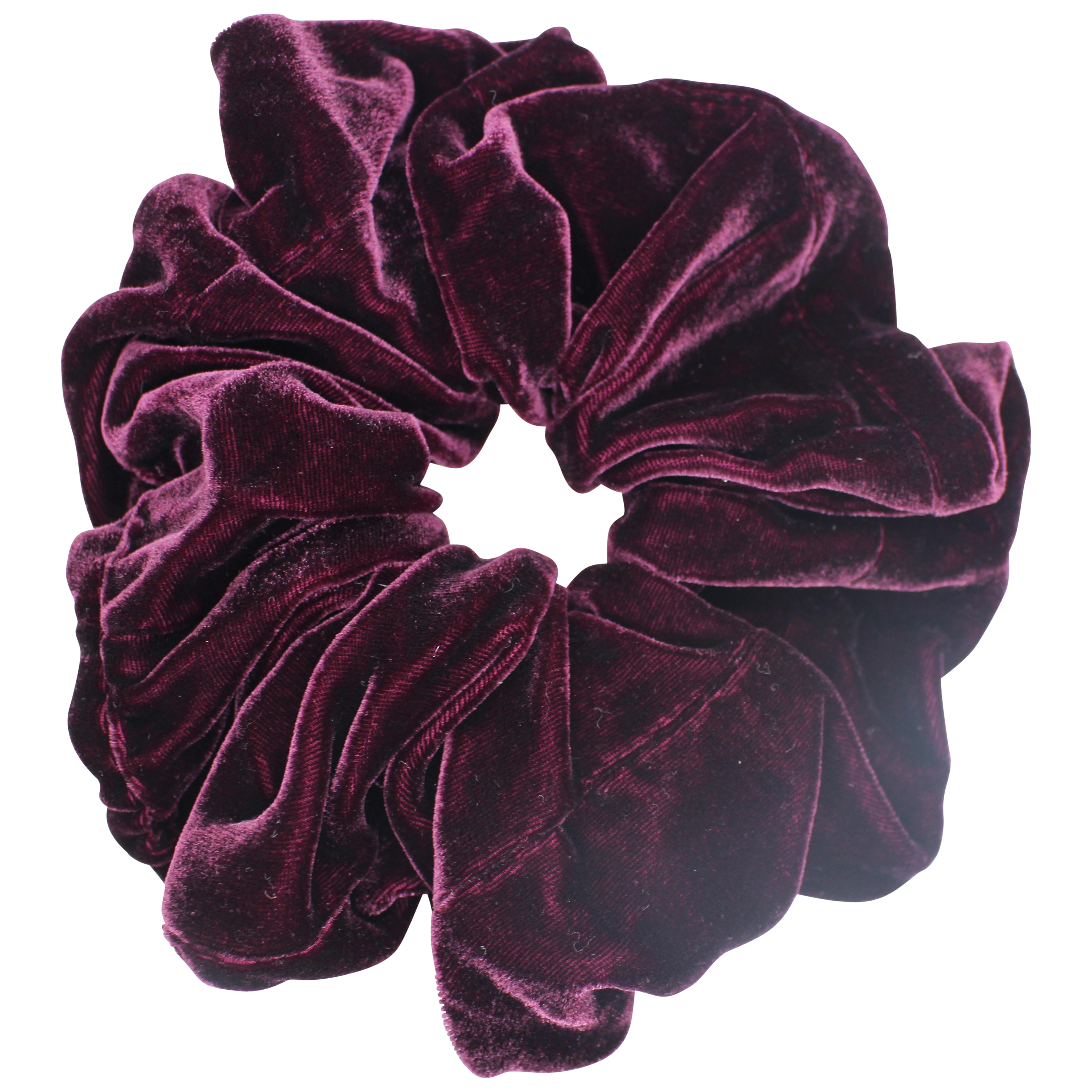 Victoria Lynn Jumbo Silk Velvet Scrunchies - Soft Hair Ties for Women, Thick Hair Accessories, Elegant Hair Bands for Everyday Use, Workouts & Special Occasions