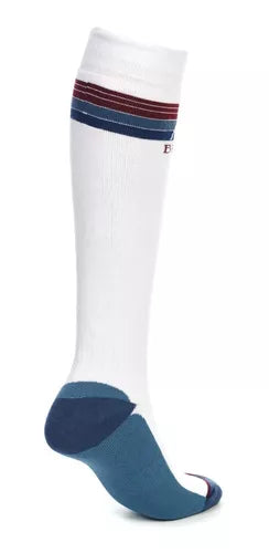 Burton Thermal Underhill White Socks - Warm & Comfortable Winter Socks for Skiing, Snowboarding & Outdoor Activities