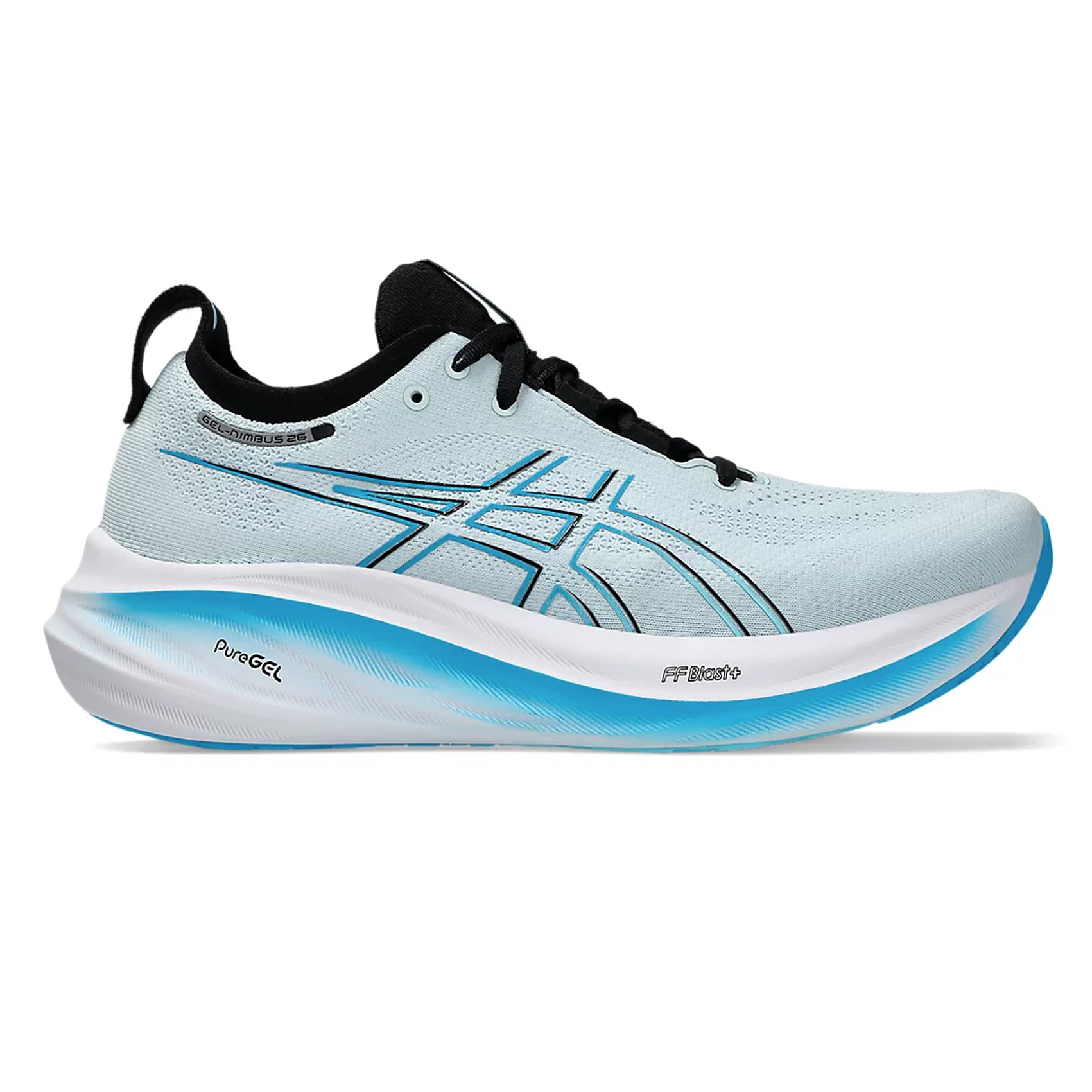 ASICS GEL-Nimbus 26 Running Shoes for Men - Lightweight Cushioned Road Running Sneakers for Jogging, Training & Marathon