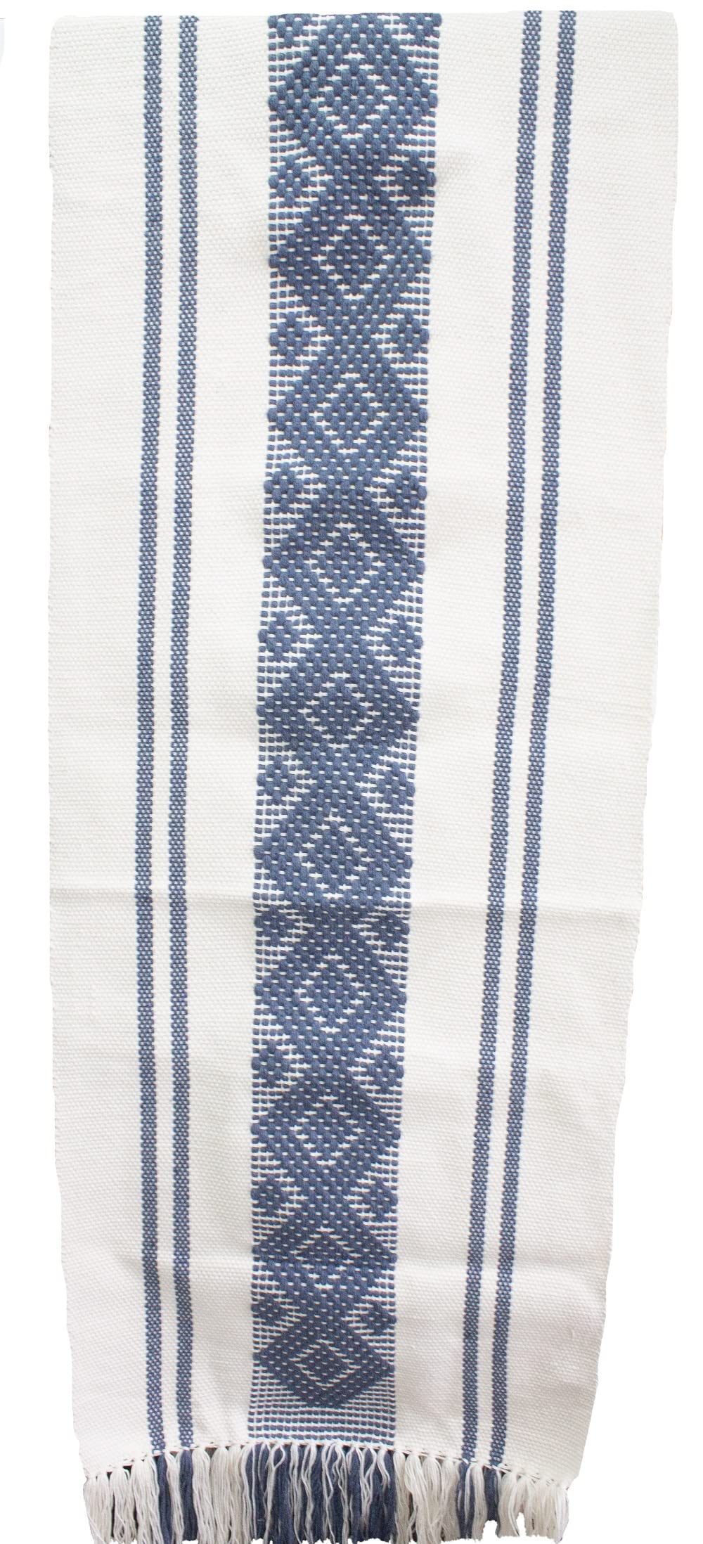 Elegant Hand-Embroidered Waist Loom Table Runner - Perfect for Dining Table Decor, Wedding Centerpiece & Holiday Home Decor