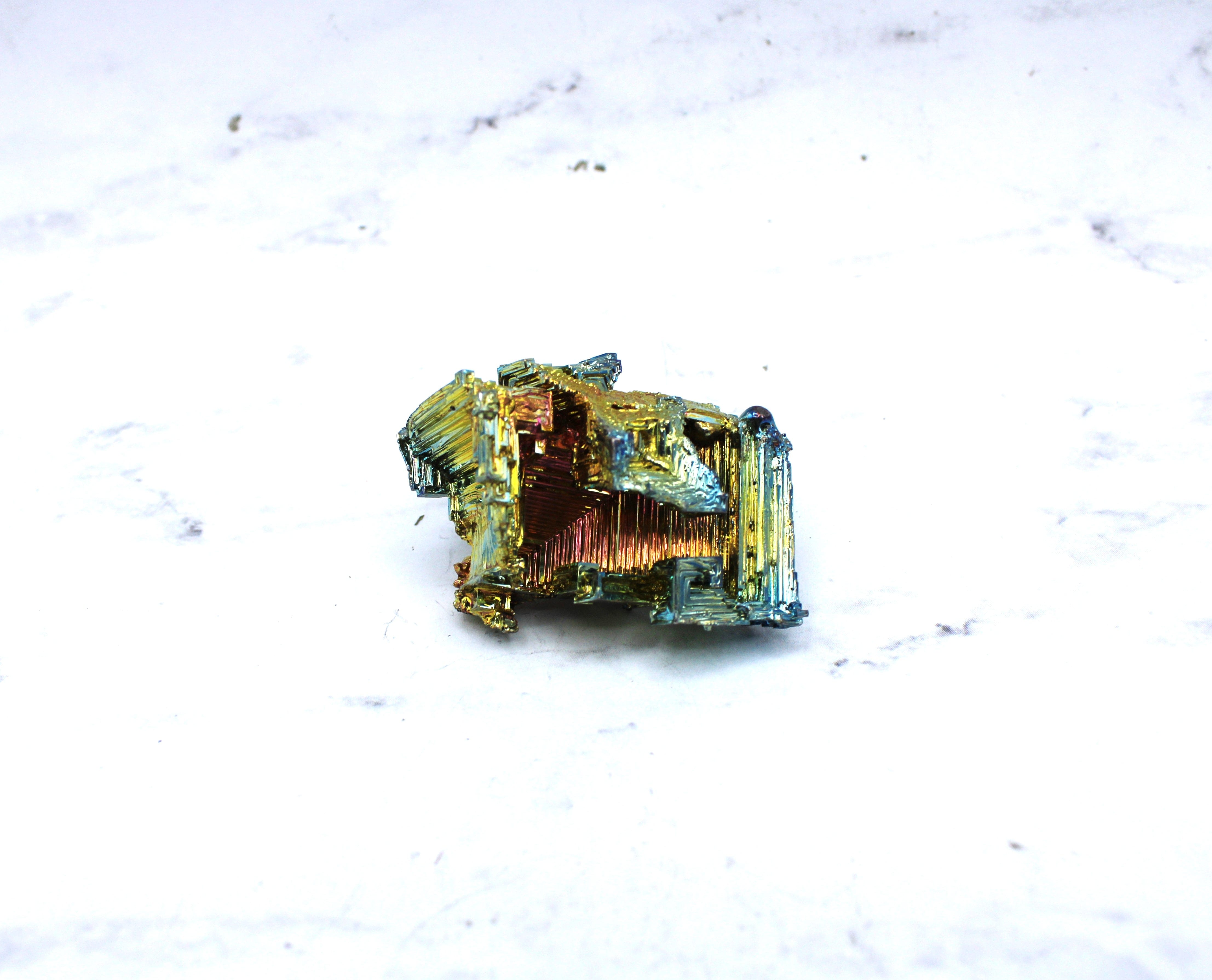 Bismuth Specimen - Natural Bismuth Crystal for Collectors & Science Education | Perfect for Home Decor, Gift Giving & STEM Learning