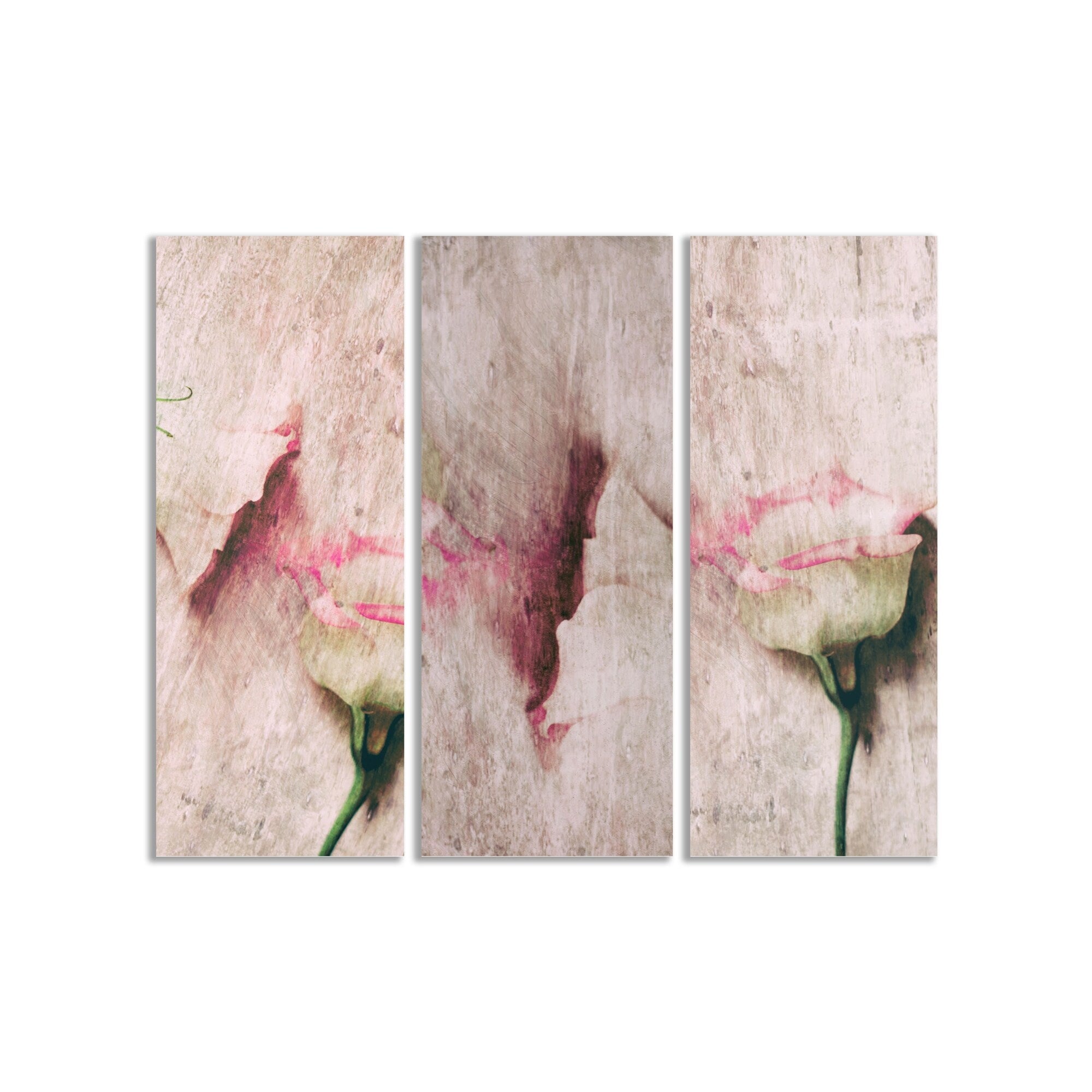 Abstract Lovers Framed 3-Piece Wall Art Set by Delphine Devos - Modern Canvas Paintings for Living Room, Bedroom & Office Decor