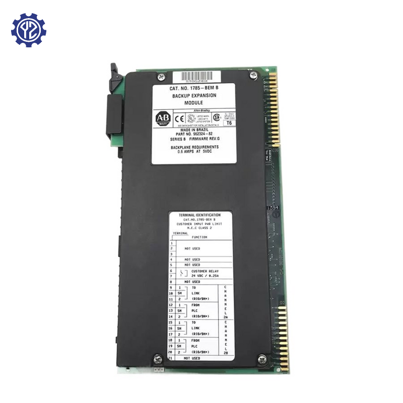 Original AB PLC 1785-BEM Backup Expansion Module - 100% New & Genuine - Industrial Automation & Control System Spare Part for Enhanced Reliability