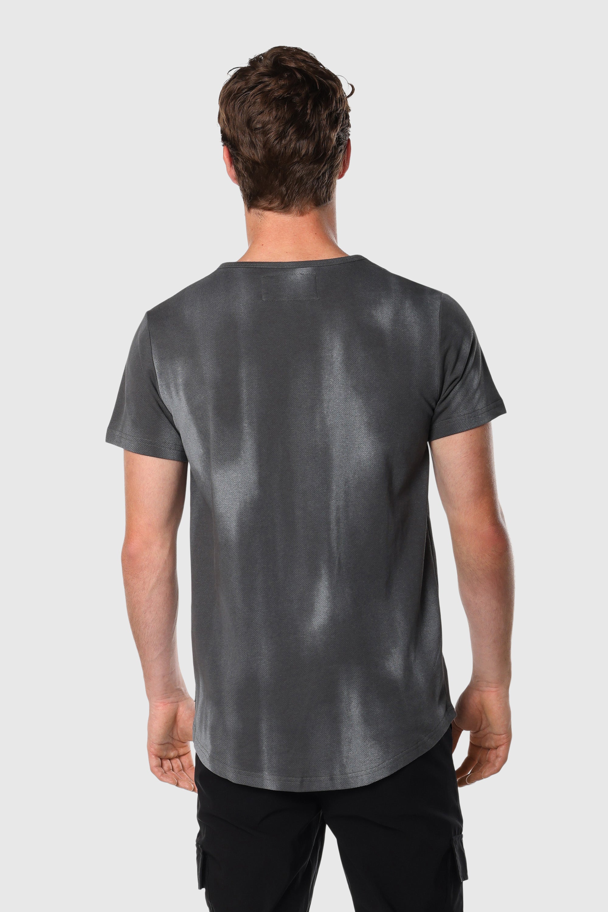 Premium Hardwash Cotton T-Shirt for Men - Soft & Durable Grey Tee - Perfect for Casual Wear, Gym & Everyday Outfits