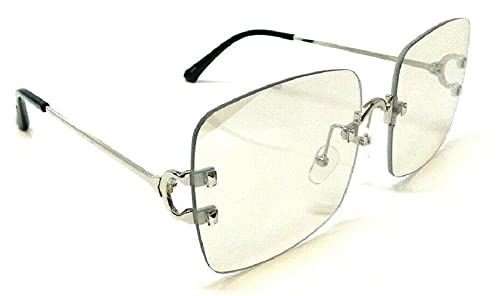 Silver & Black Frame