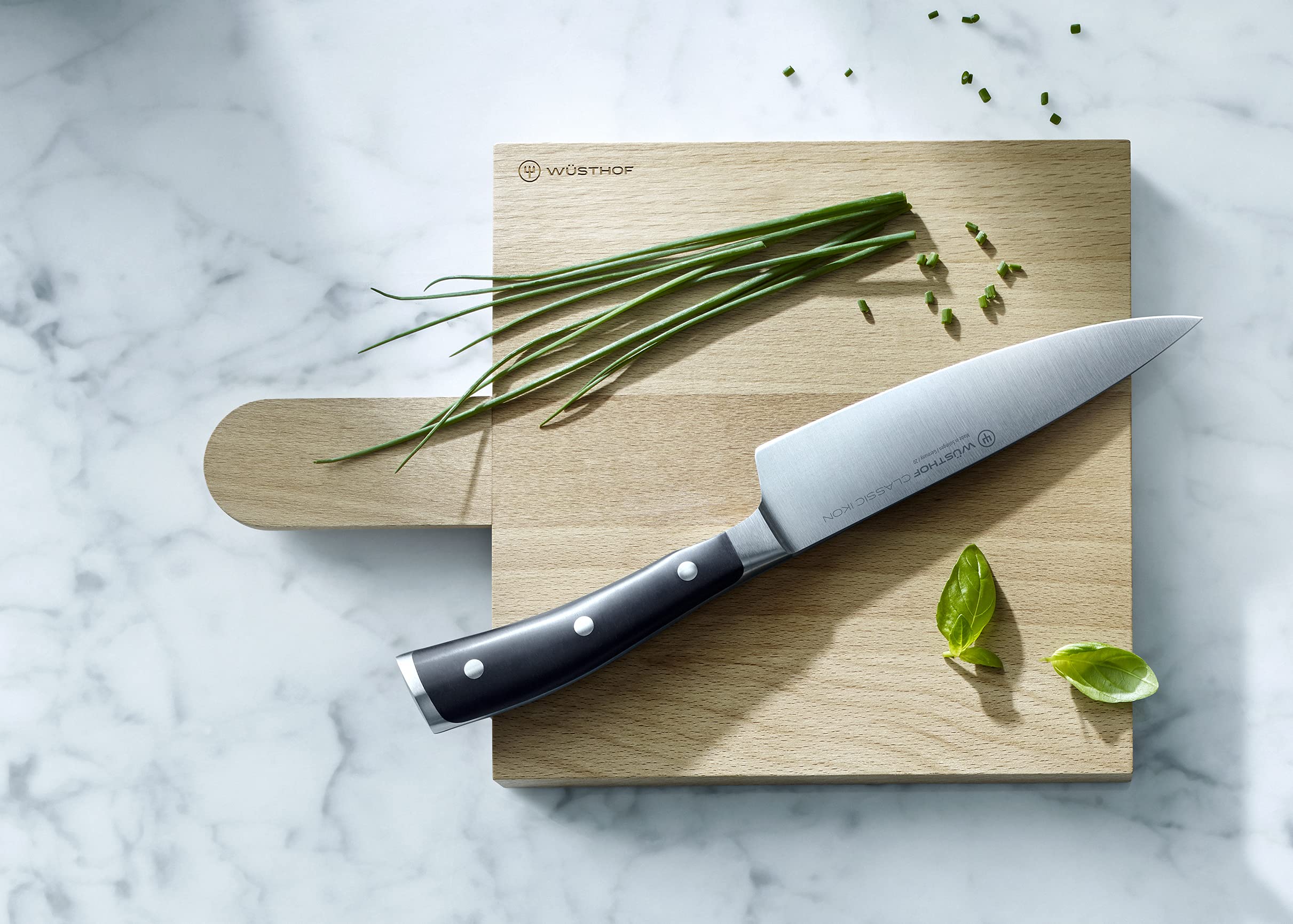 WÜSTHOF Classic IKON 2-Piece Prep Knife Set - Premium German Kitchen Knives for Chopping, Slicing & Dicing - Perfect for Home Chefs & Professional Cooking