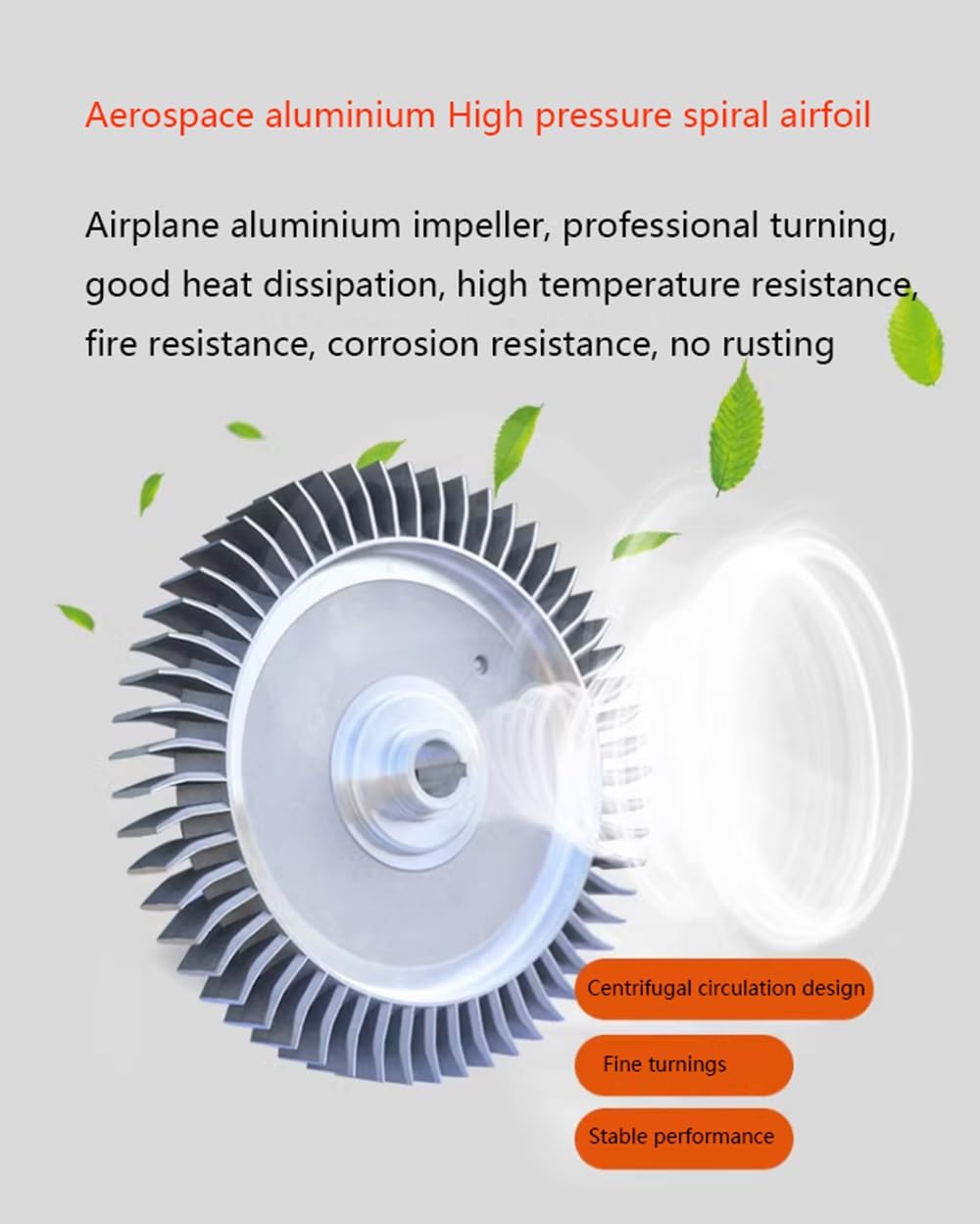 0.74HP Regenerative Blower 110V Single Phase - High Pressure Vortex Ring Blower, Aluminum Alloy Industrial Vacuum Pump (550W) for Air Blowing, Dust Collection, Aquarium Aeration & HVAC Systems