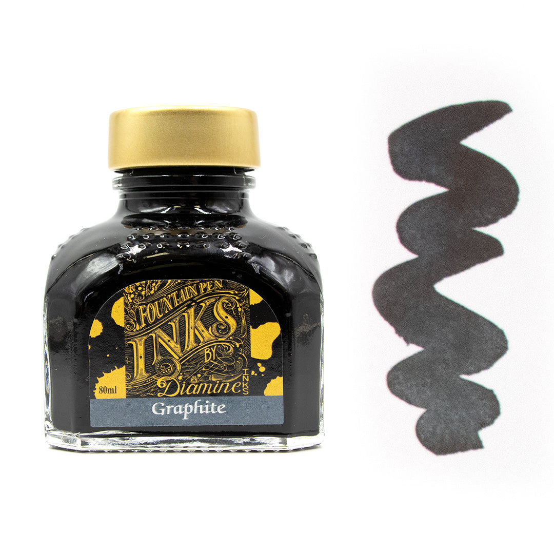 Premium Diamine Ink Bottle 80ml - Vibrant Fountain Pen Ink for Calligraphy, Journaling & Artistic Writing - Smooth Flow & Rich Colors