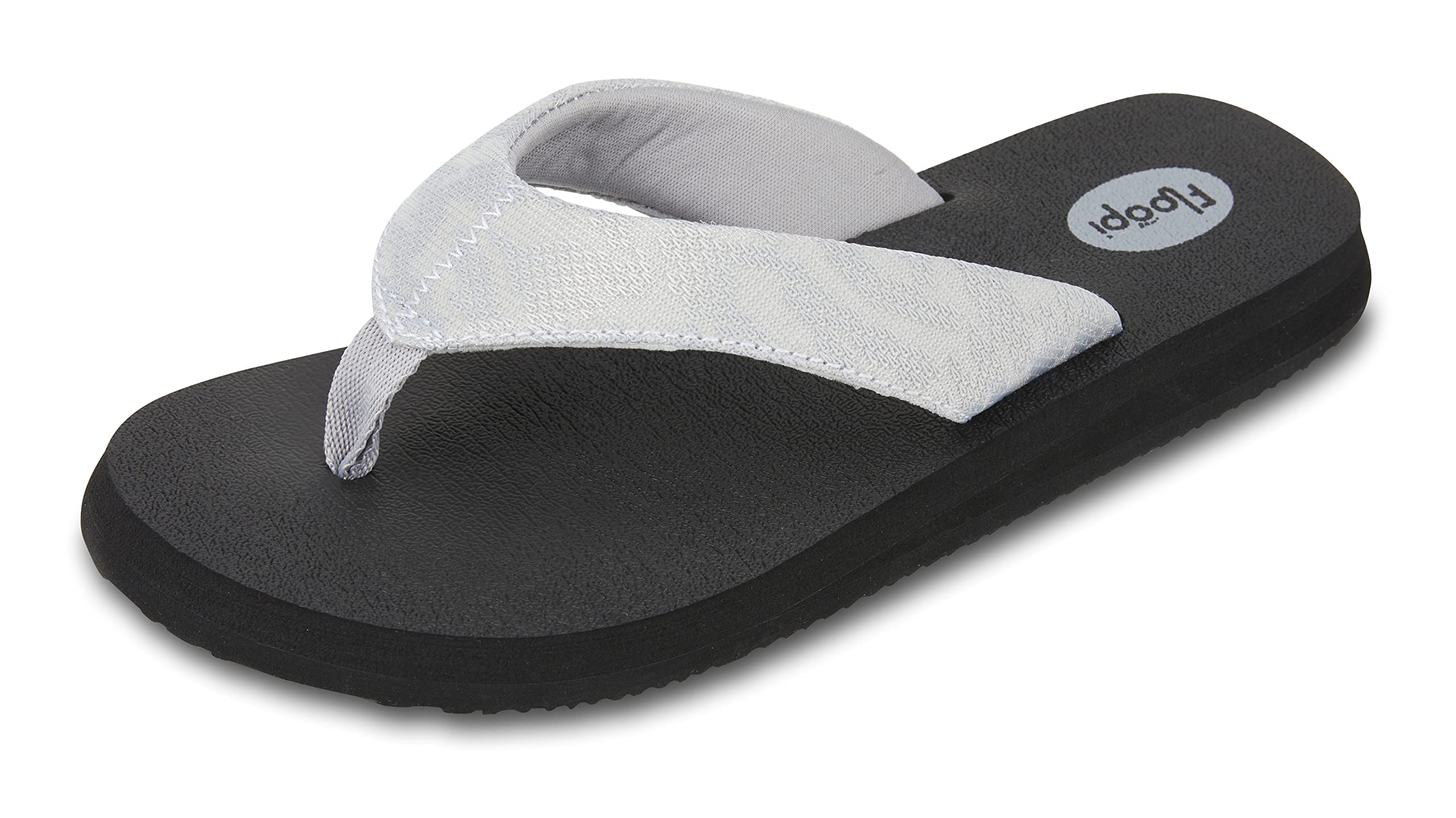Floopi Women's Flip Flops - Comfortable Yoga Sandals with Anti-Skid Soles for Beach, Pool, Spa & Indoor/Outdoor Use | Ladies Thong Sandals for Walking, Travel & Relaxation