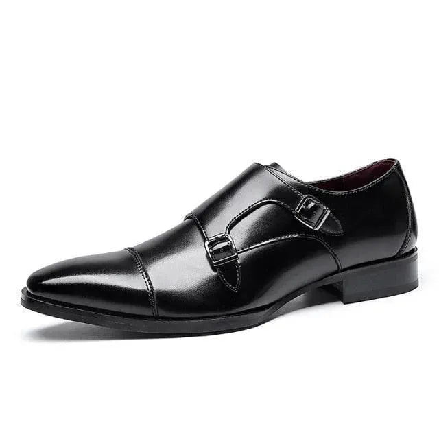 Berlusconi Men's Oxford Dress Shoes - Classic Formal Business & Wedding Shoes for Professional Style