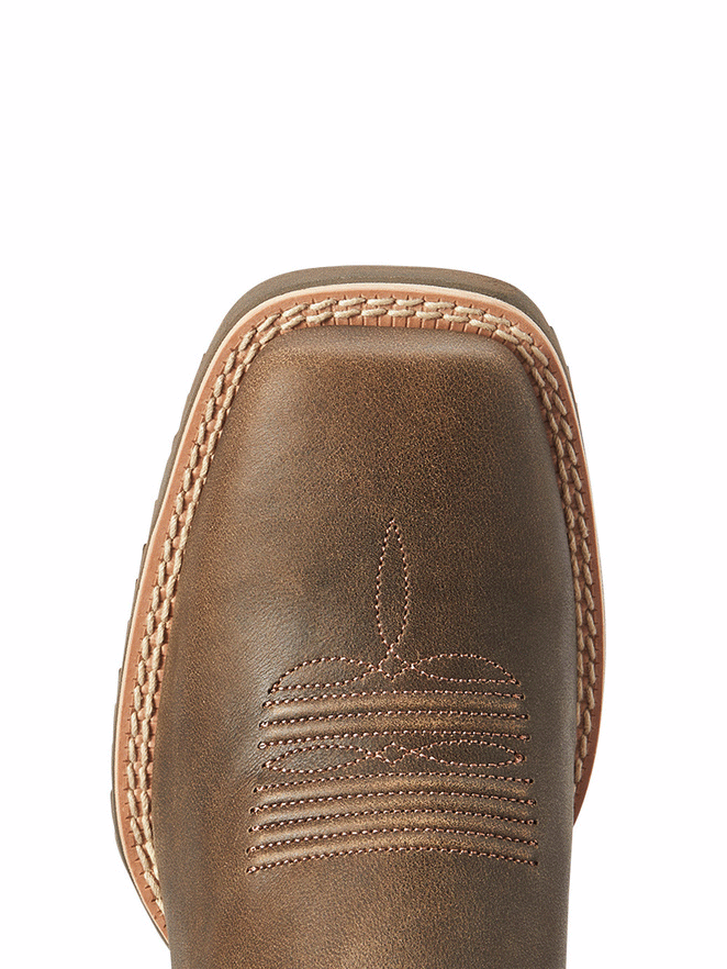 Ariat Women's Hybrid Rancher StretchFit Square Toe Western Boot - Comfortable & Durable Cowgirl Boots for Riding, Work & Everyday Wear