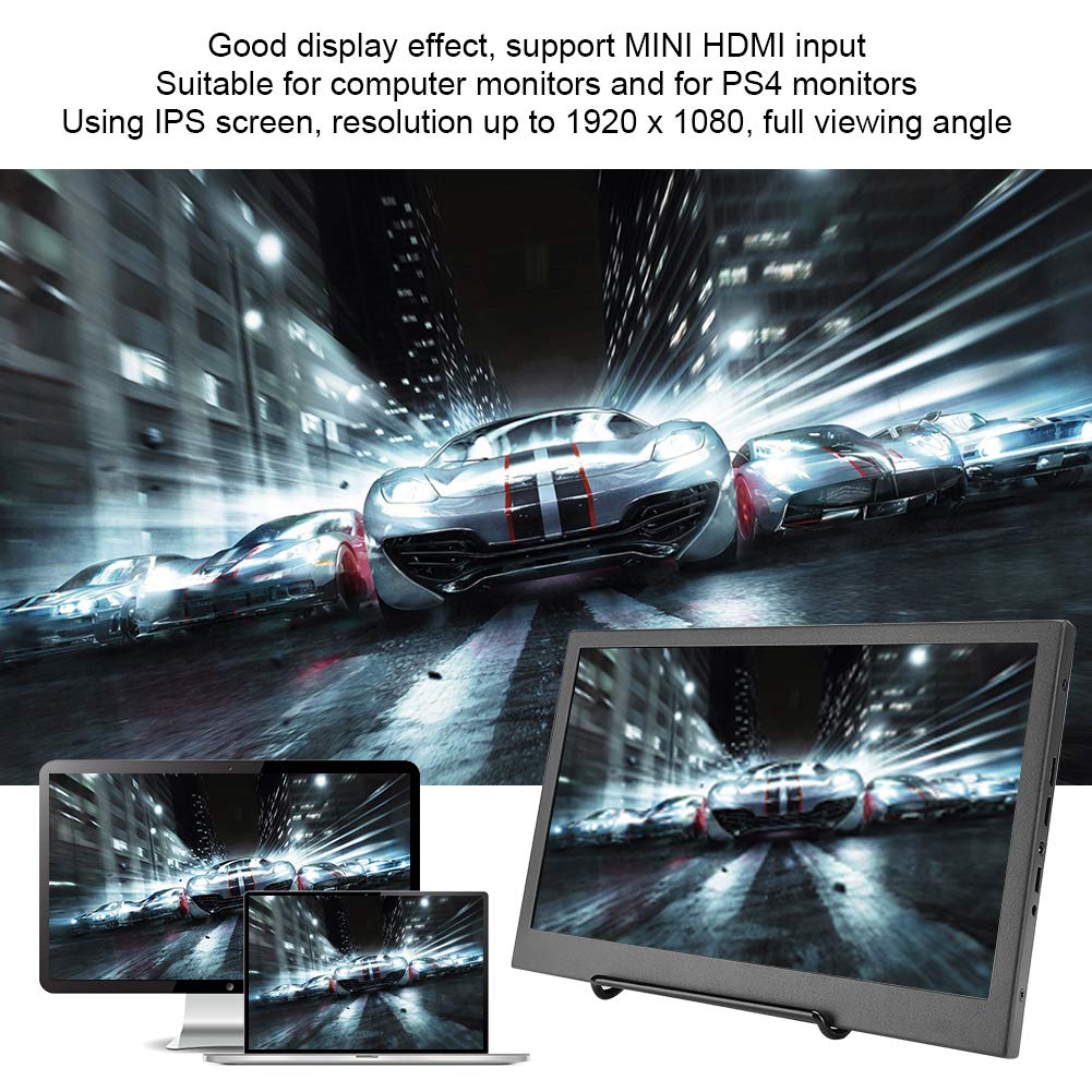 Leapiture 11.6 Inch Portable Gaming Monitor - Full HD HDR Display for Laptop, PS4, Xbox - Perfect for Travel, Work & Gaming On the Go