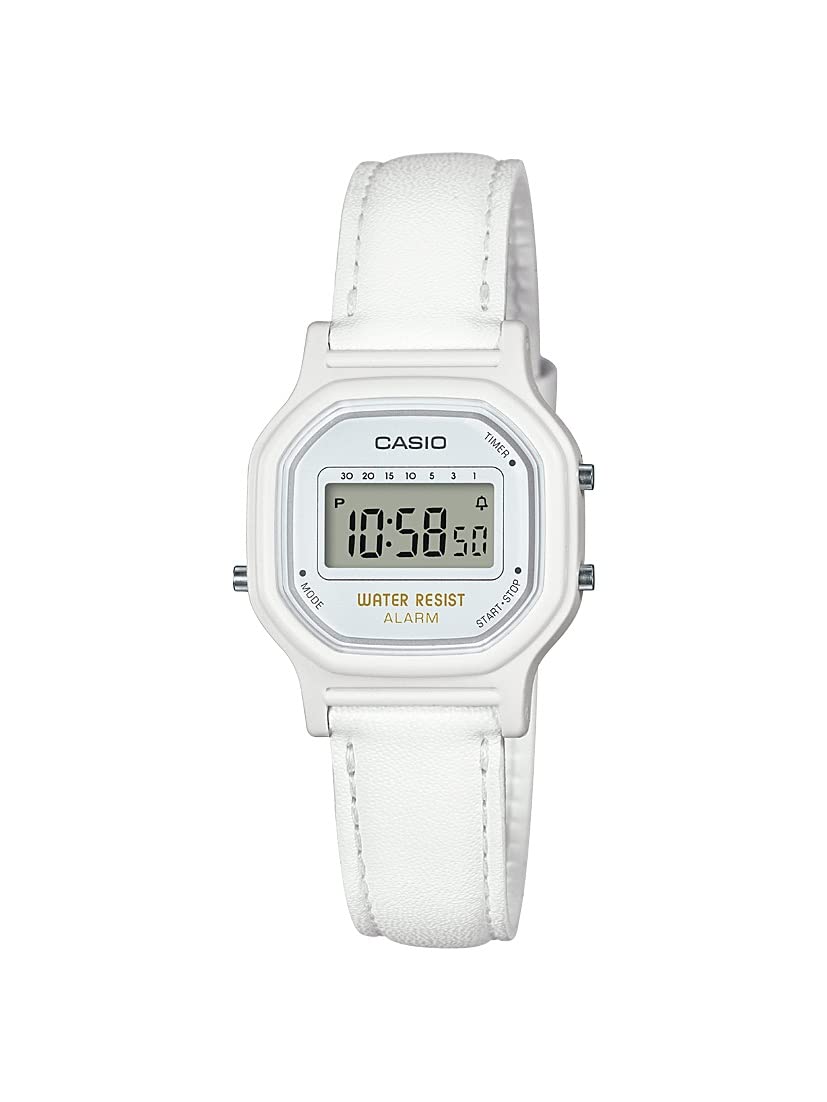 Casio Women's Vintage LA11WB-1 Sport Watch - Black Resin Band, Water Resistant, LED Display for Running, Hiking & Outdoor Activities