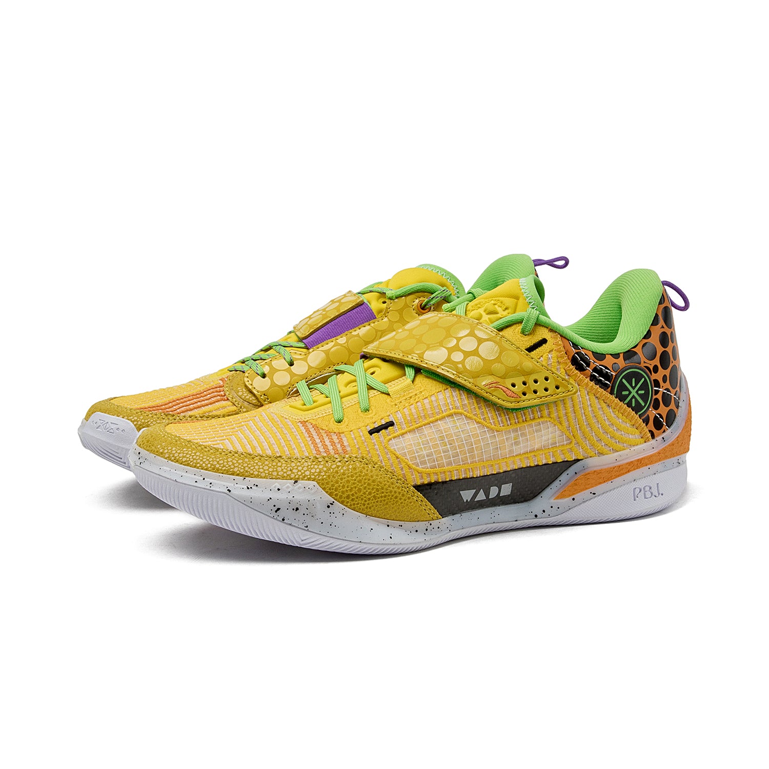 Wade 808 4 Ultra ASG Basketball Shoes in Yellow - High-Performance Court Shoes for Men, Perfect for Indoor & Outdoor Basketball Games, Training, and Streetwear Fashion
