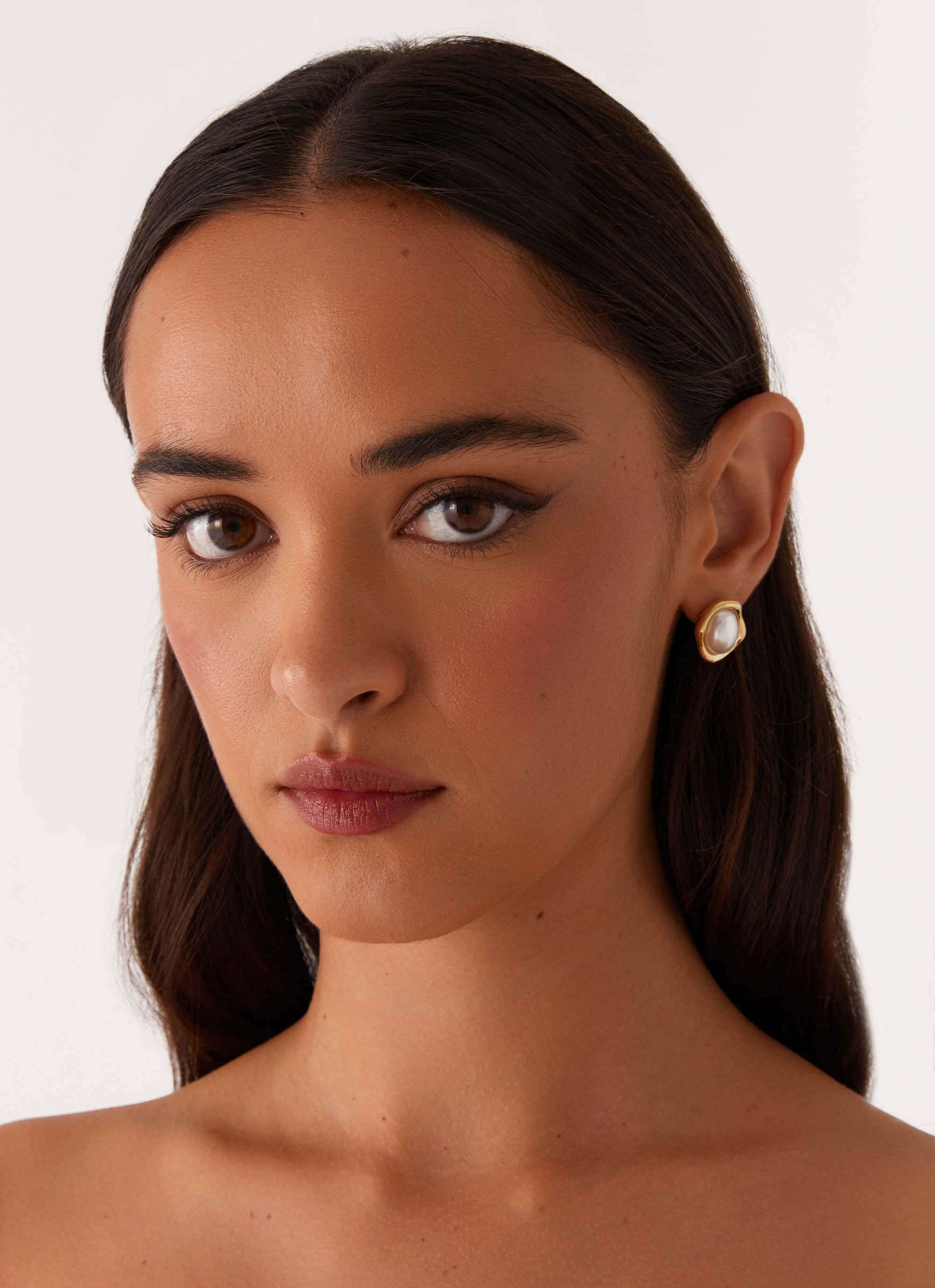 Blessed Pearl Earrings - Elegant & Timeless Pearl Jewelry for Women - Perfect for Weddings, Parties & Special Occasions