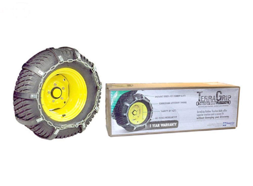 Terra-Grip Traction Belts 23x9.5x12 (5609) - Heavy Duty Snow & Mud Tires for ATV/UTV - Perfect for Off-Roading, Hunting & Winter Adventures