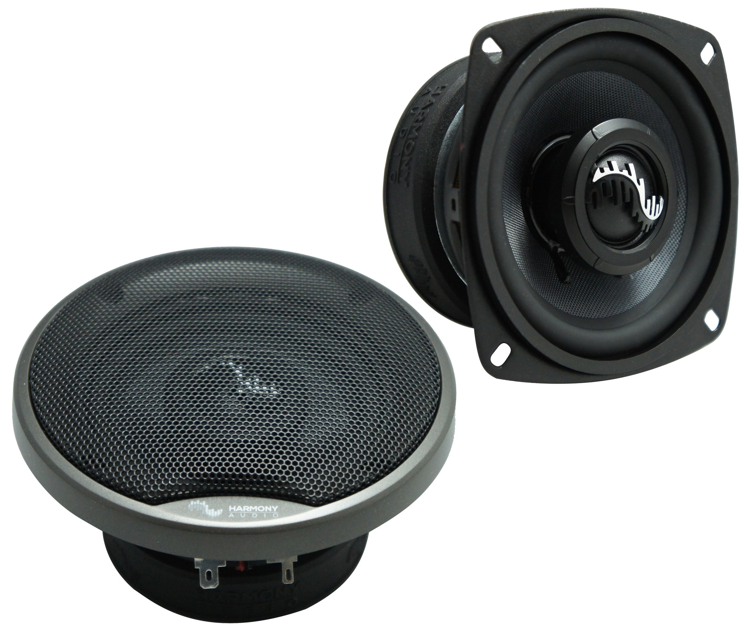 Harmony HA-C4 Premium Car Speakers - Replacement Rear Door Speakers Compatible with Acura MDX 2007-2016 Models | Enhanced Bass & Clear Sound for Road Trips & Daily Commutes