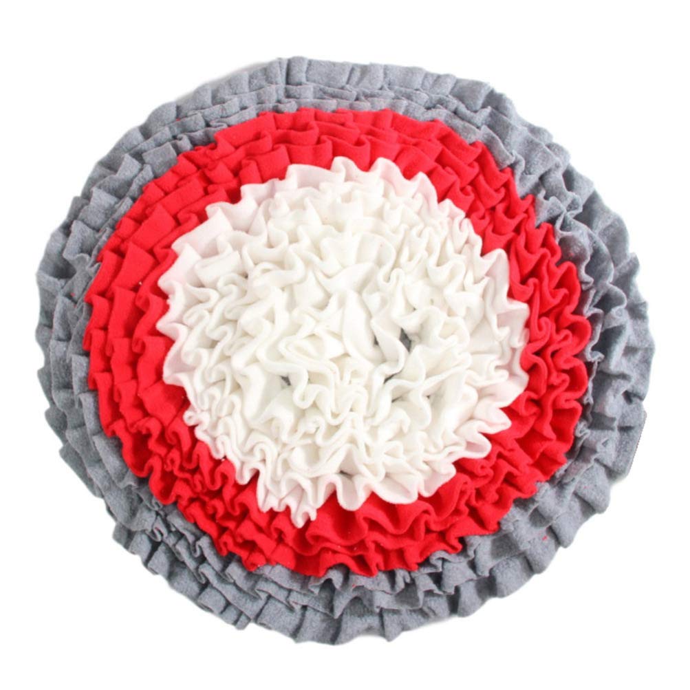 POPETPOP Pet Snuffle Mat - Slow Feeding & Nosework Training for Dogs & Cats - Fun Play Activity Mat