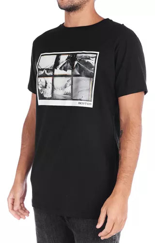 Burton Dumont T-Shirt for Men - Comfortable Cotton Casual Tee for Everyday Wear | Perfect for Gym, Workout, and Street Style Fashion