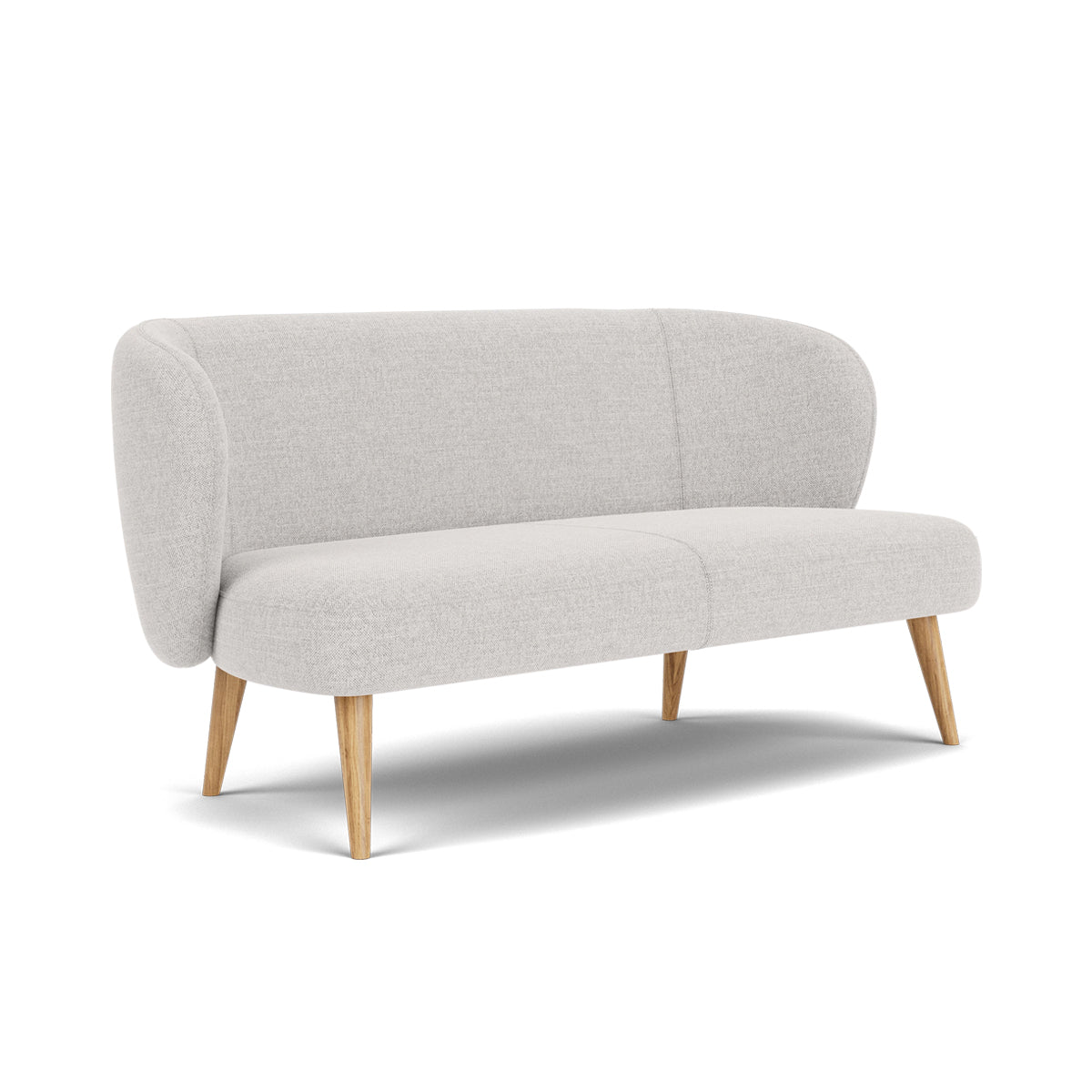 Kathleen Fabric 2 Seater Sofa - Modern Living Room Furniture for Small Spaces | Perfect for Apartments, Condos & Cozy Homes
