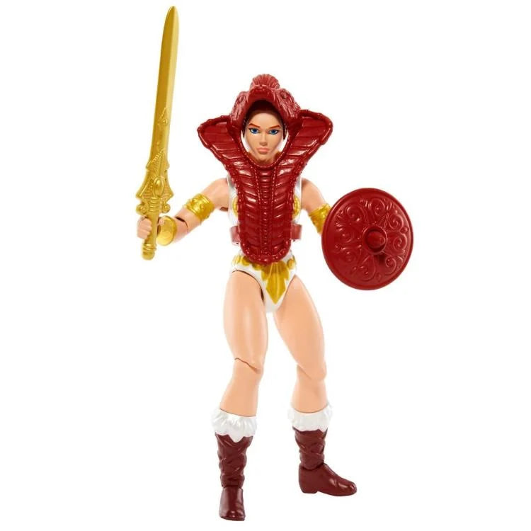 Masters of the Universe Origins Teela and Zoar Exclusive 2-Pack Action Figure Set - Collectible He-Man Toy for Display & Play | Perfect for Fans, Gift Giving & Nostalgic Collections