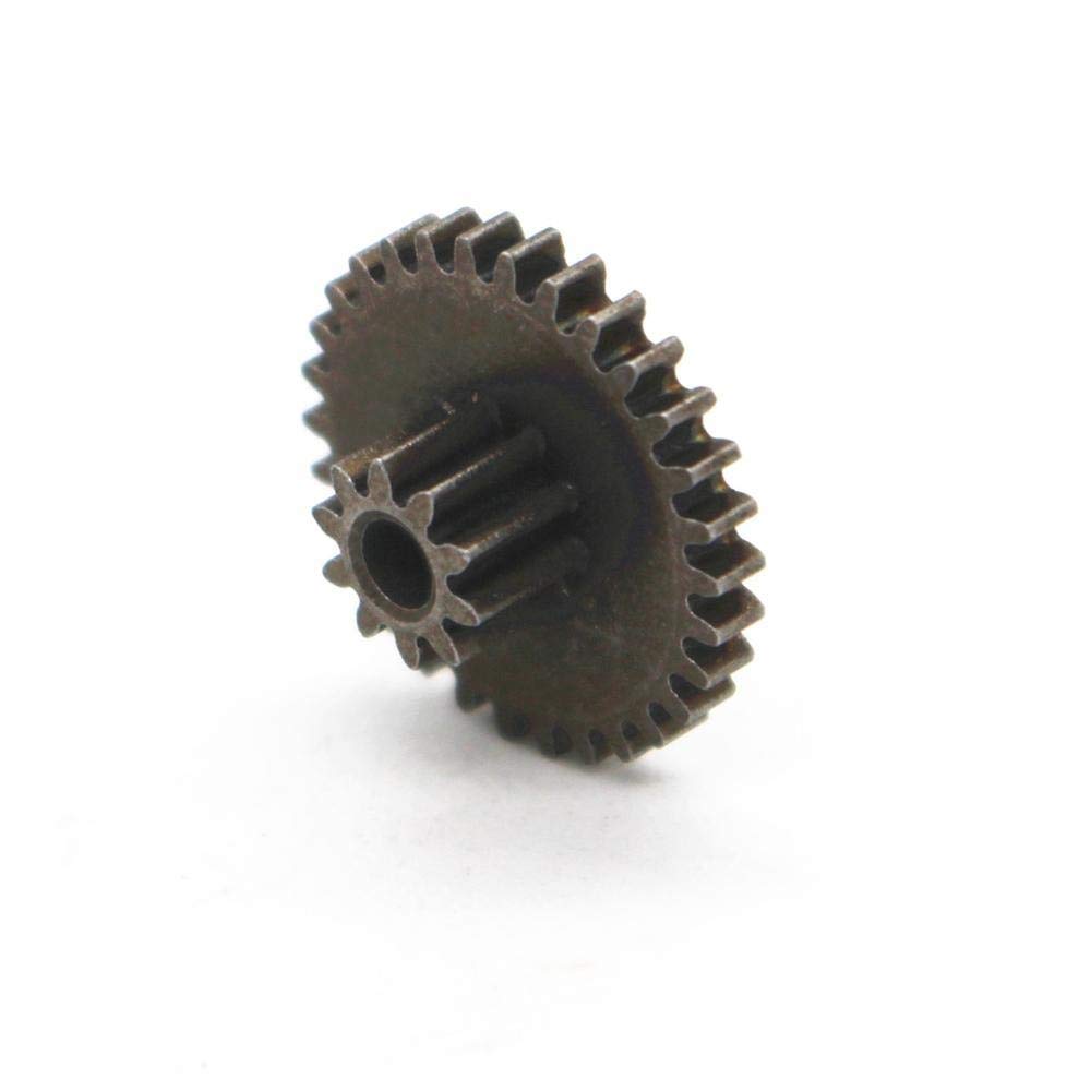 0.5 Modulus Double Gear 10T + 30T 37 Gearbox Gear JGY-370 (5 Teeth Height) - High Precision Replacement Gear for RC Cars, Robotics & DIY Projects
