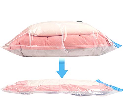50 Pack Industrial Grade Extra Jumbo Double Seal Vacuum Storage Bags 52