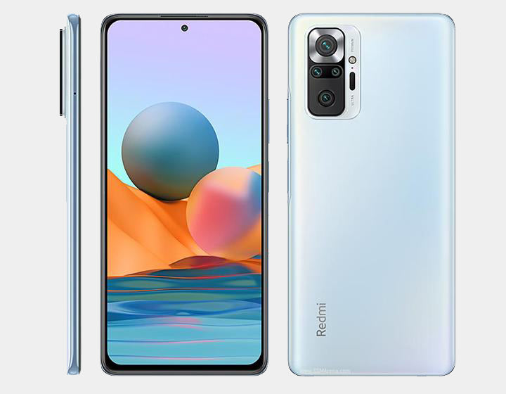 Xiaomi Redmi Note 10 Pro 4G LTE Smartphone - 256GB ROM 8GB RAM, Dual SIM Unlocked GSM Android Phone (Glacier Blue) for Streaming, Gaming & Photography