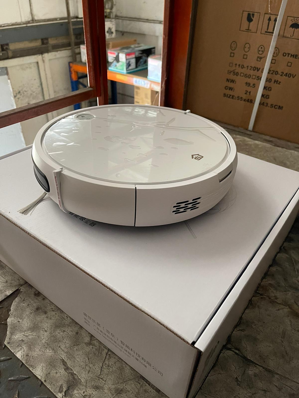 24W Smart Sweeping Robot SDN01A - Powerful Automatic Vacuum Cleaner for Hardwood Floors & Carpets | Ideal for Home, Office & Pet Hair Cleaning