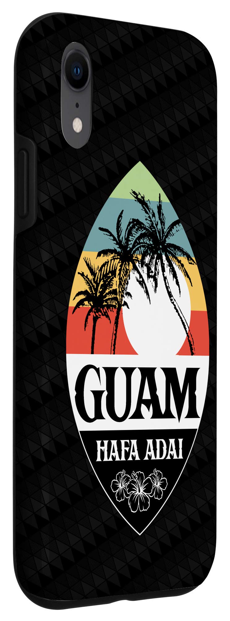iPhone XR Case - Guam USA Hafa Adai Guamanian Design - Durable Protective Cover for Travel & Island Life