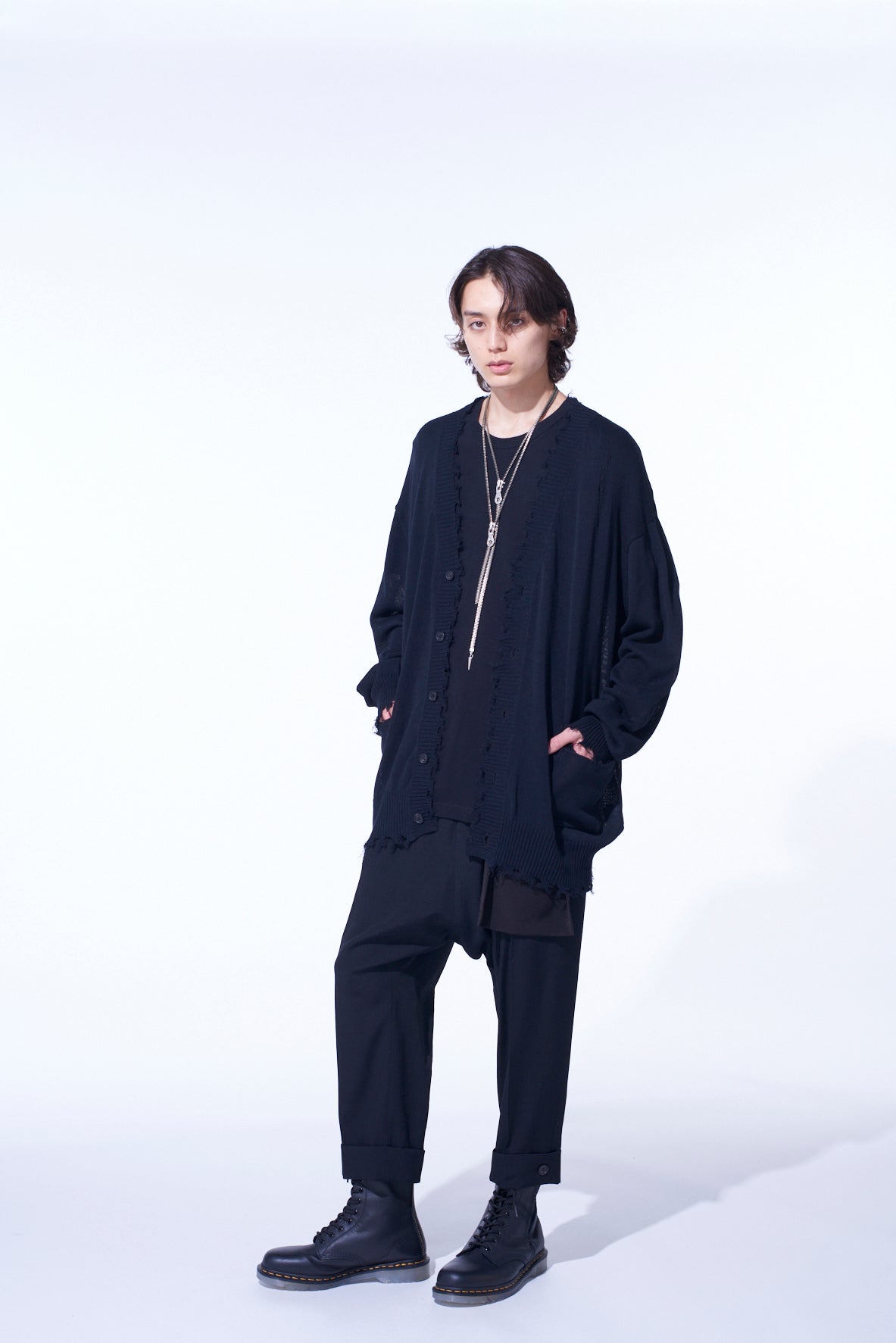 Compact Twist 10g Damaged Knit Cardigan for Women - Cozy Lightweight Open Front Sweater for Fall Layering & Casual Outfits