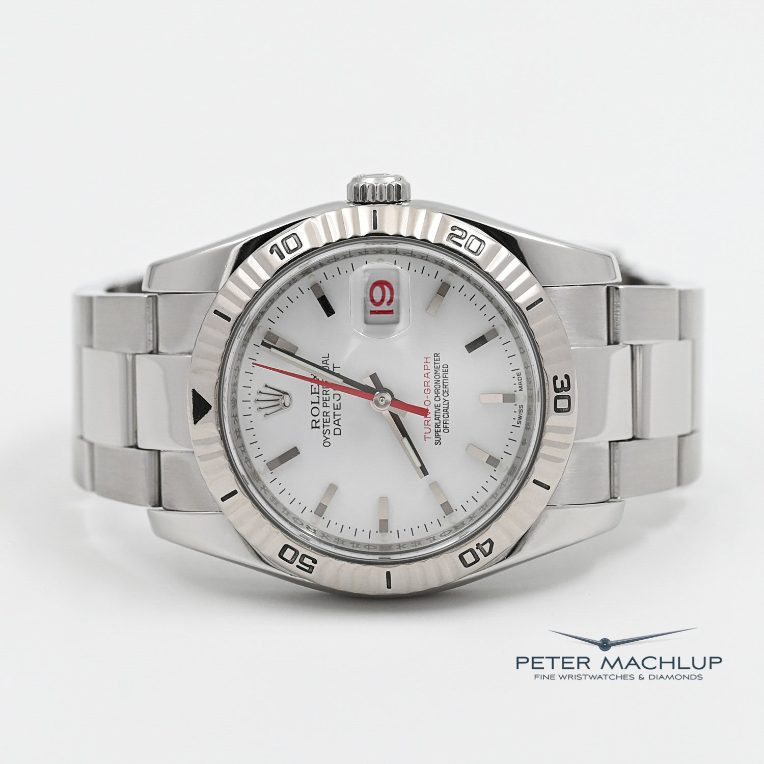 Rolex Datejust 36 Stainless Steel Watch - 2007 Model - Luxury Automatic Timepiece for Men - Perfect for Business, Formal Events & Collectors