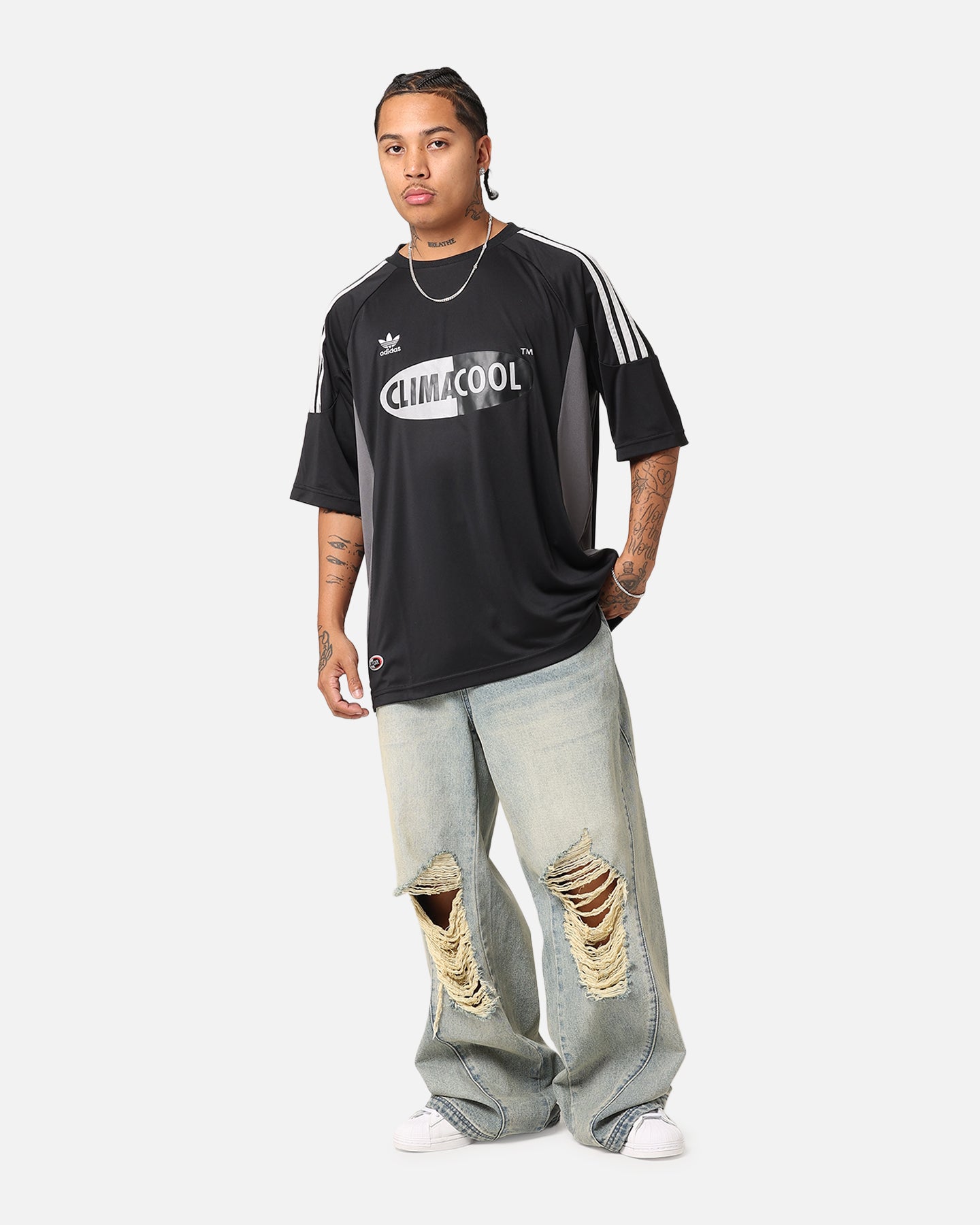 Adidas Climacool Performance Jersey - Black Men's Running Shirt for Hot Weather - Perfect for Jogging, Gym Workouts & Outdoor Sports