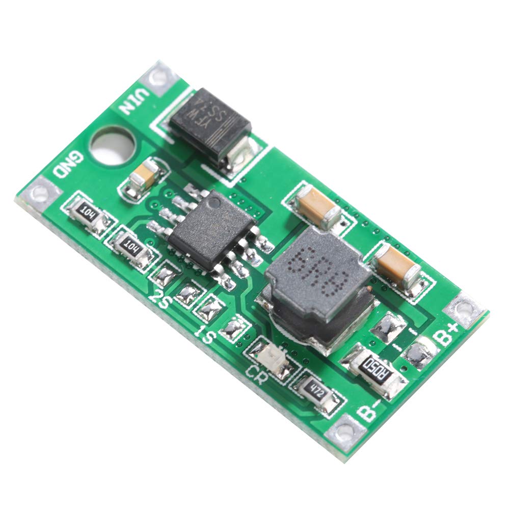 2S-05A Multi-Cell Li-Ion Battery Charger Module with Voltage Stabilizer - Solar Charging for Portable Devices, DIY Projects & Emergency Power Supply