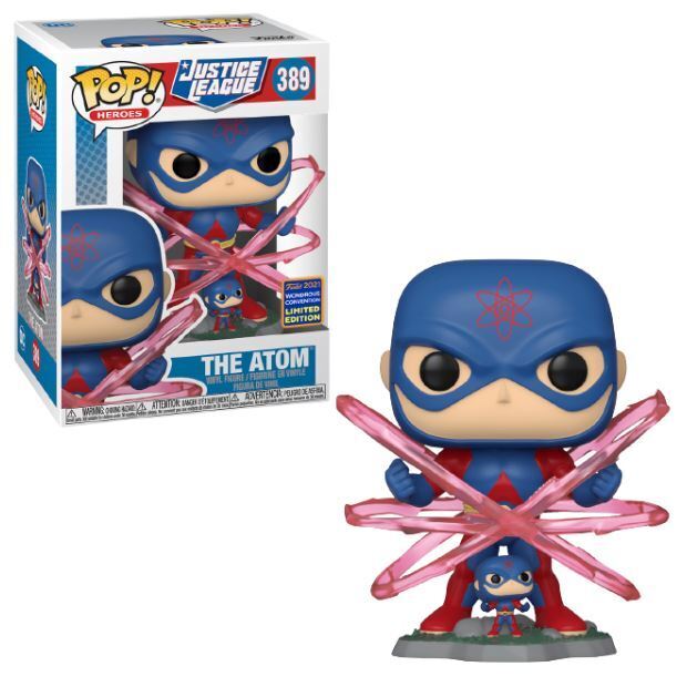 Justice League The Atom (Wondrous Convention) #389 Action Figure - DC Comics Collectible for Fans & Display - Perfect for Home Decor, Office Display, and Comic Conventions
