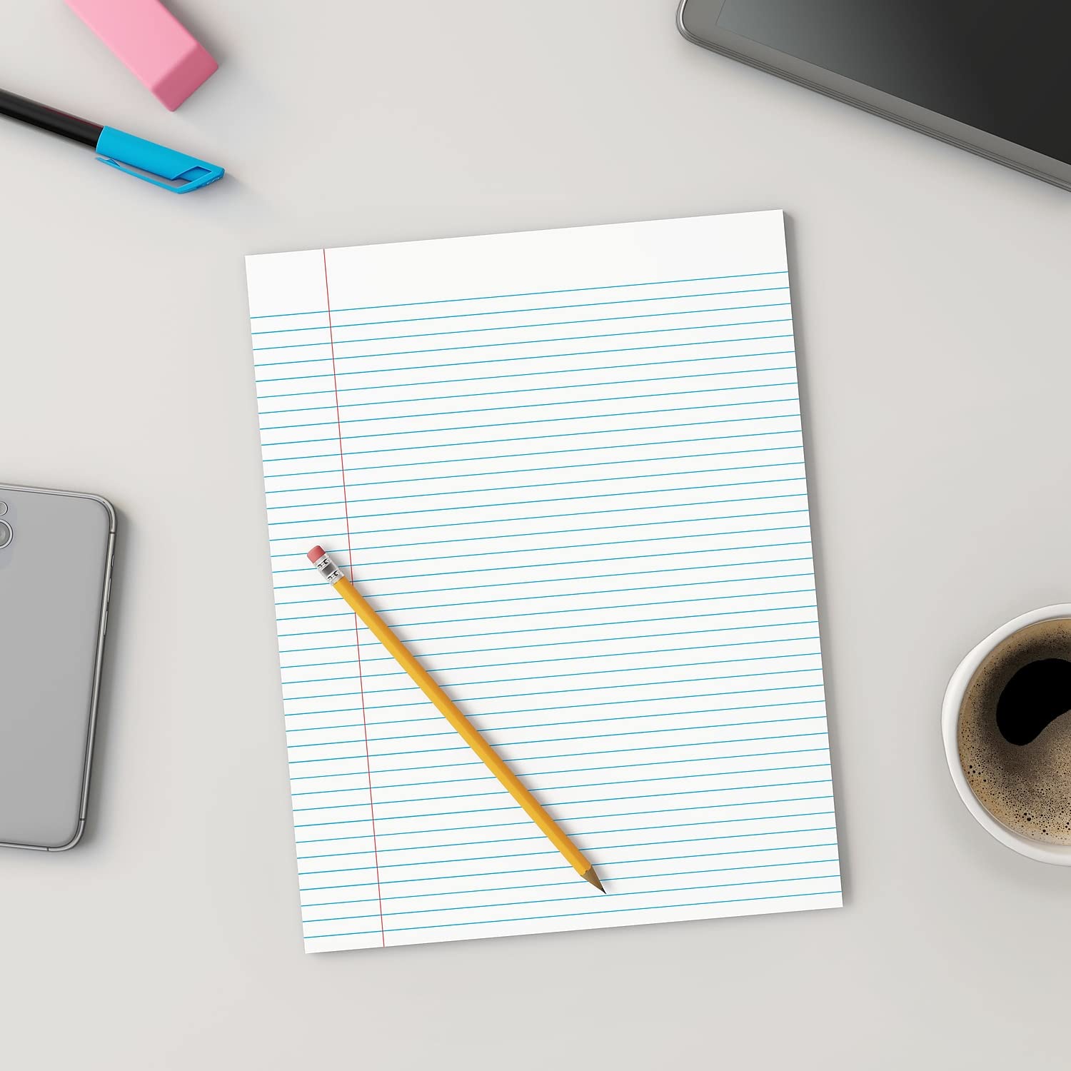 Premium Staples Notepads - 8.5