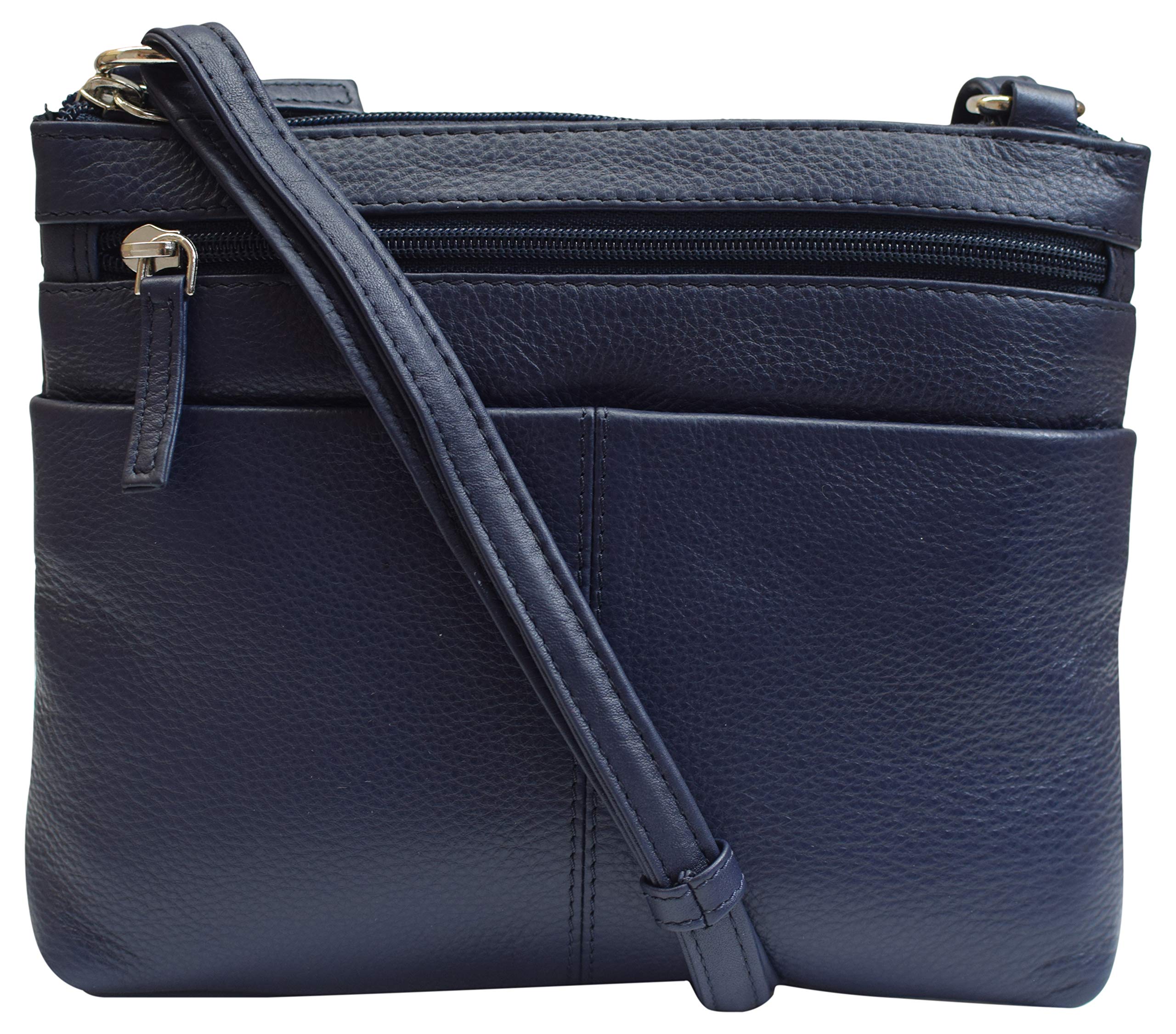 Premium Women's Leather Crossbody Shoulder Bag - Luxury Handbag Purse for Ladies - Perfect for Work, Travel & Everyday Use