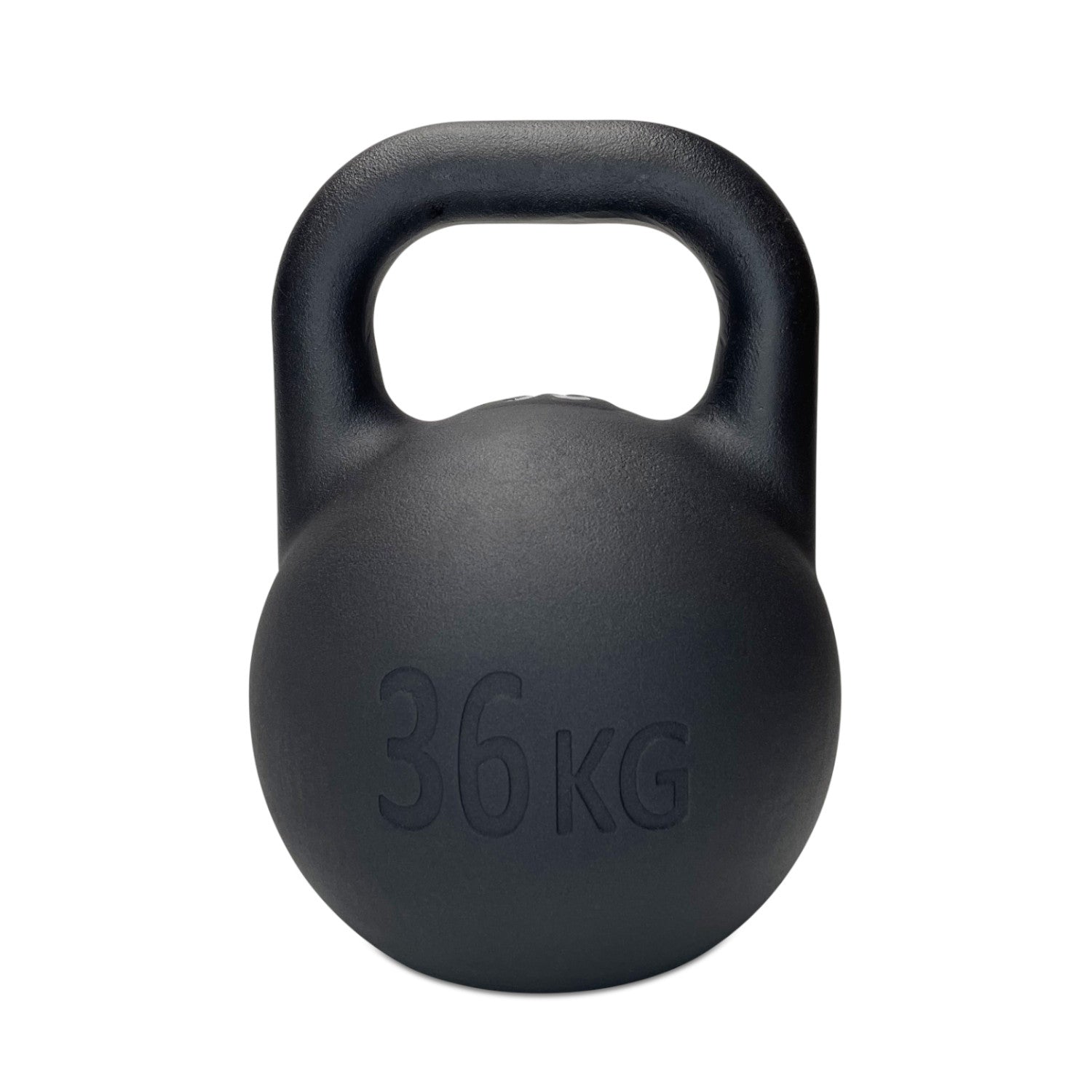 Premium 36KG Competition Kettlebell - Professional Black Cast Iron Weight for CrossFit, Strength Training & Home Gym Workouts