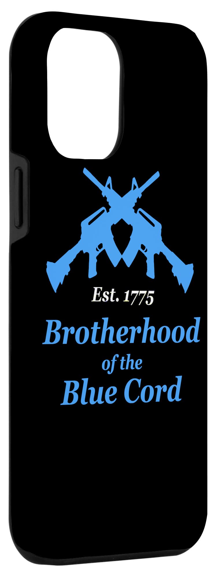 iPhone 12 Pro Max Case - US Army Infantry Grunt 11-B Brotherhood of the Blue Cord Protective Cover | Military Themed Phone Case for Soldiers, Veterans & Patriotic Americans