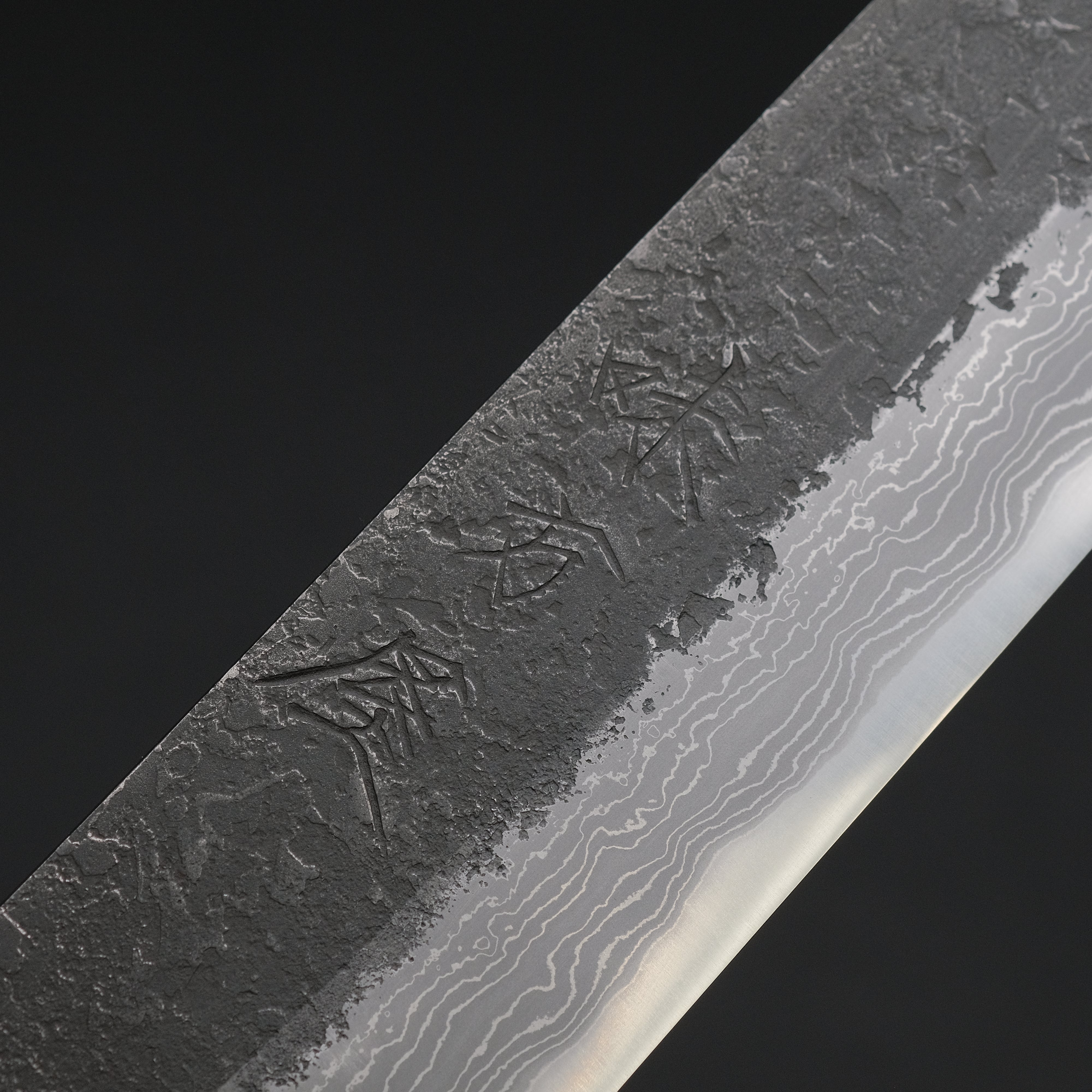 Premium Ajikataya White #2 Nashiji Damascus Sujihiki 270mm Japanese Chef Knife with Olive Wood TQRV Handle - Perfect for Slicing Sashimi, Roasts & Precision Cutting in Professional Kitchens
