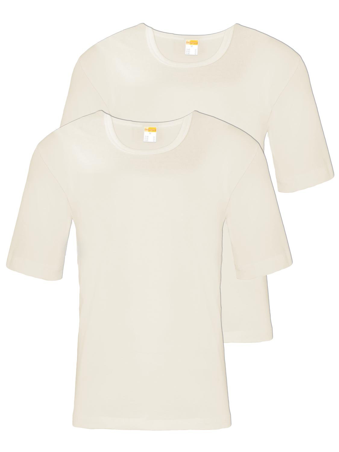 2 Pack Men's Thermal T-Shirts - Winter Warm Base Layer Shirt for Cold Weather - Moisture Wicking & Breathable for Outdoor Activities, Hiking & Workouts