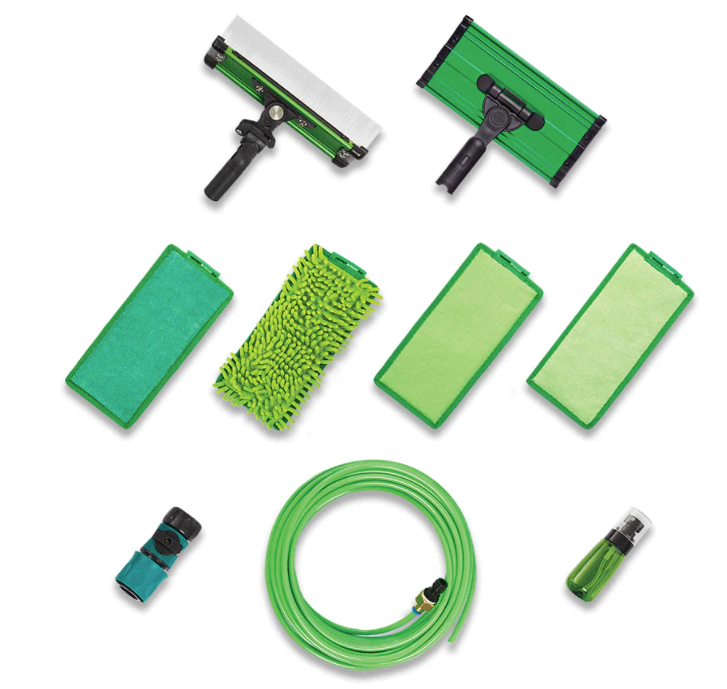 Affordable Indoor/Outdoor Window Cleaner Kit - 15 Piece Set for Streak-Free Cleaning | Perfect for Homes, Offices & High-Rise Windows