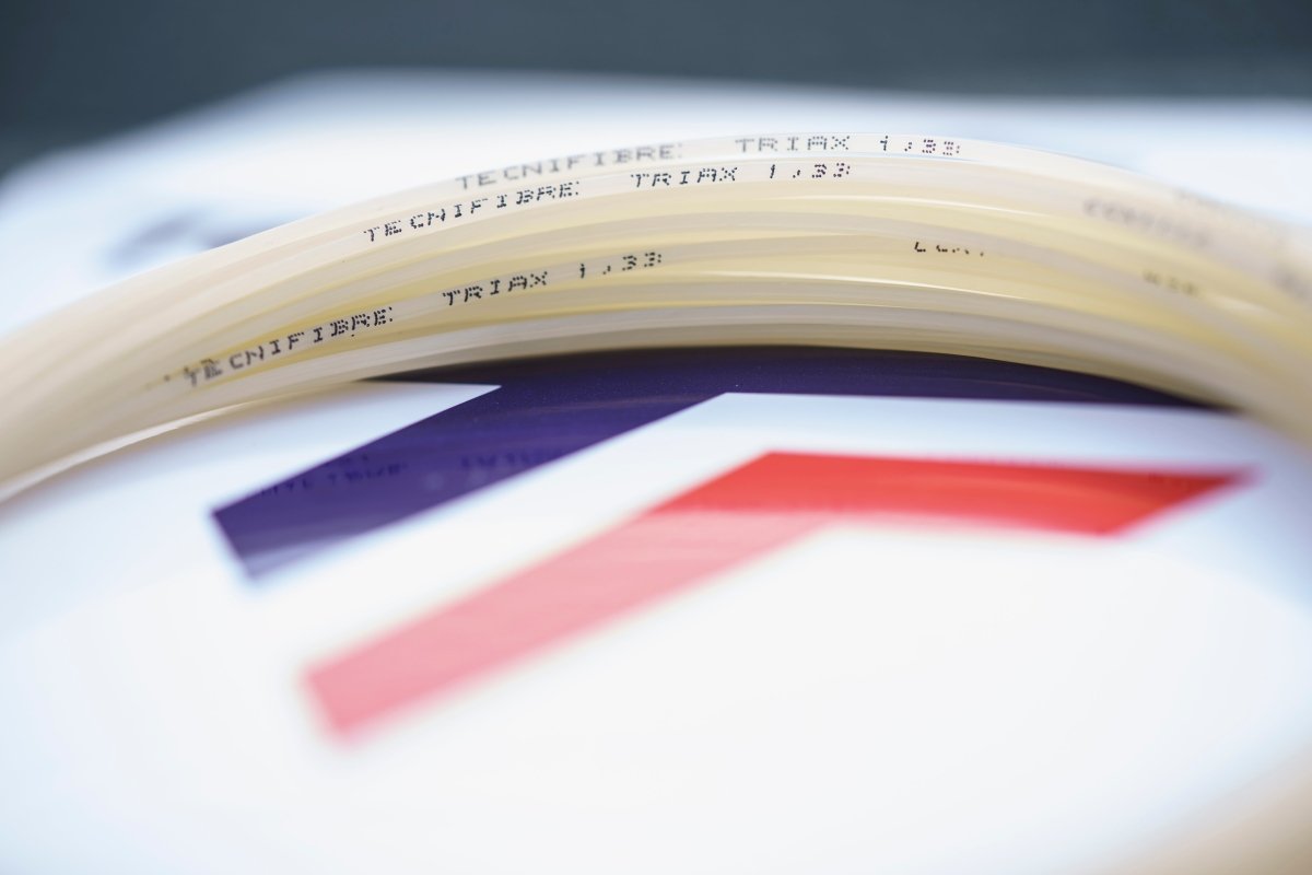 Tecnifibre Triax Tennis String - High Performance Multifilament for Power & Control | Perfect for Competitive Play & Training