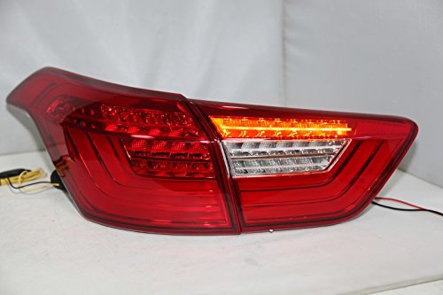2014-2015 Hyundai IX25 Cantus Creta LED Tail Lights - Red High Performance Brake Lamps for Enhanced Visibility & Safety | Perfect for Night Driving & Foggy Conditions