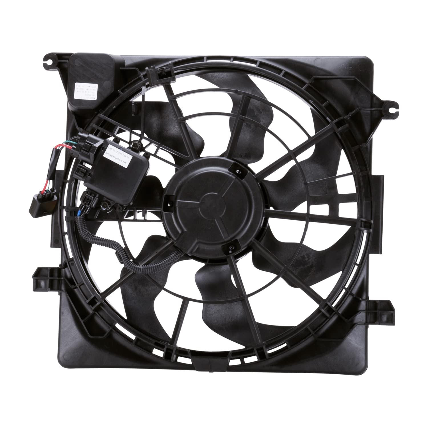 TYC 623970 Replacement Cooling Fan Assembly for Chevy Silverado GMC Sierra - High Performance Radiator Cooling Fan with Motor - Perfect for Overheating Prevention & Engine Temperature Control