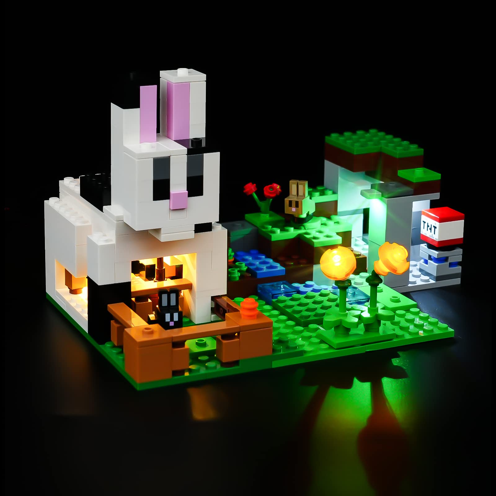 LED Light Kit for Lego 21181 The Rabbit Ranch - Compatible Lighting Set for Lego 21181 Rabbit (Lights Only) - Perfect for Enhancing Your Lego Display & Nighttime Play