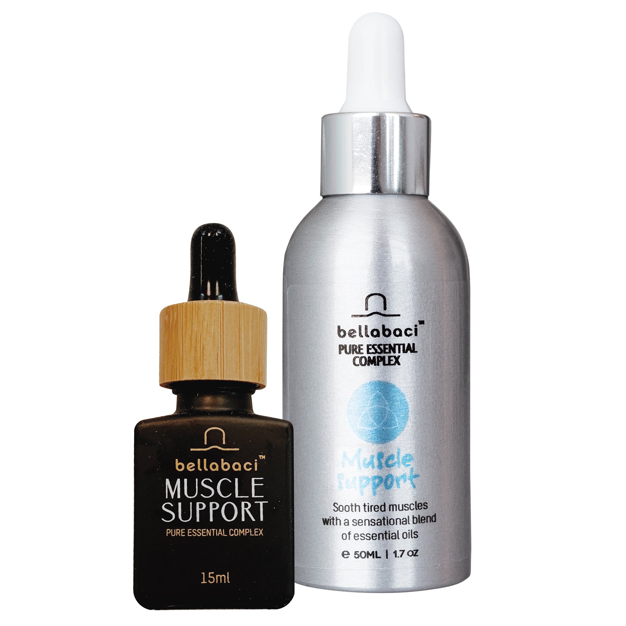 Bellabaci Muscle Support Pure Essential Complex Oil - Natural Pain Relief & Recovery for Athletes, Gym & Post-Workout Use
